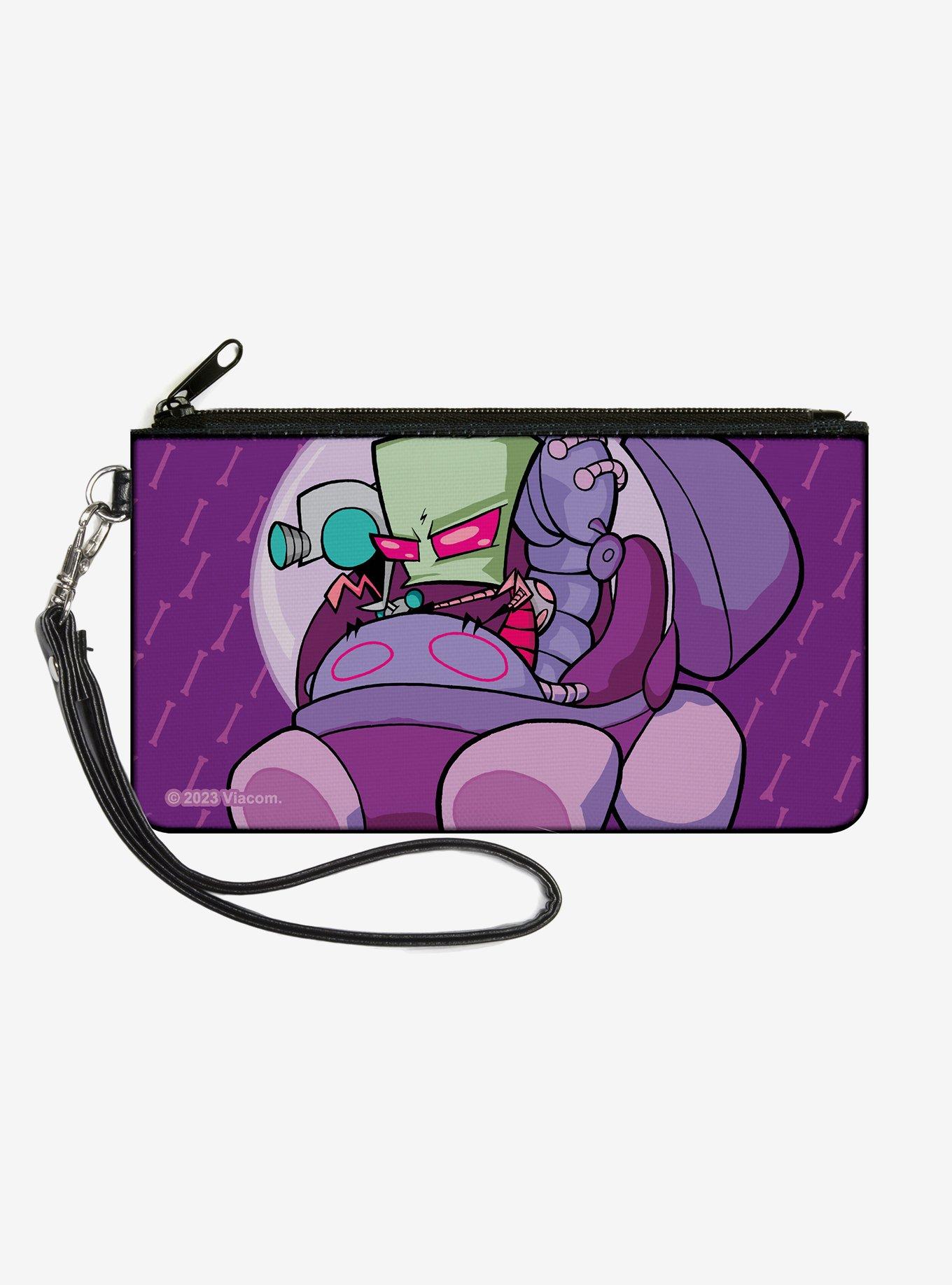 Invader Zim and GIR Voot Cruiser and Bone Zip Clutch Wallet, , hi-res
