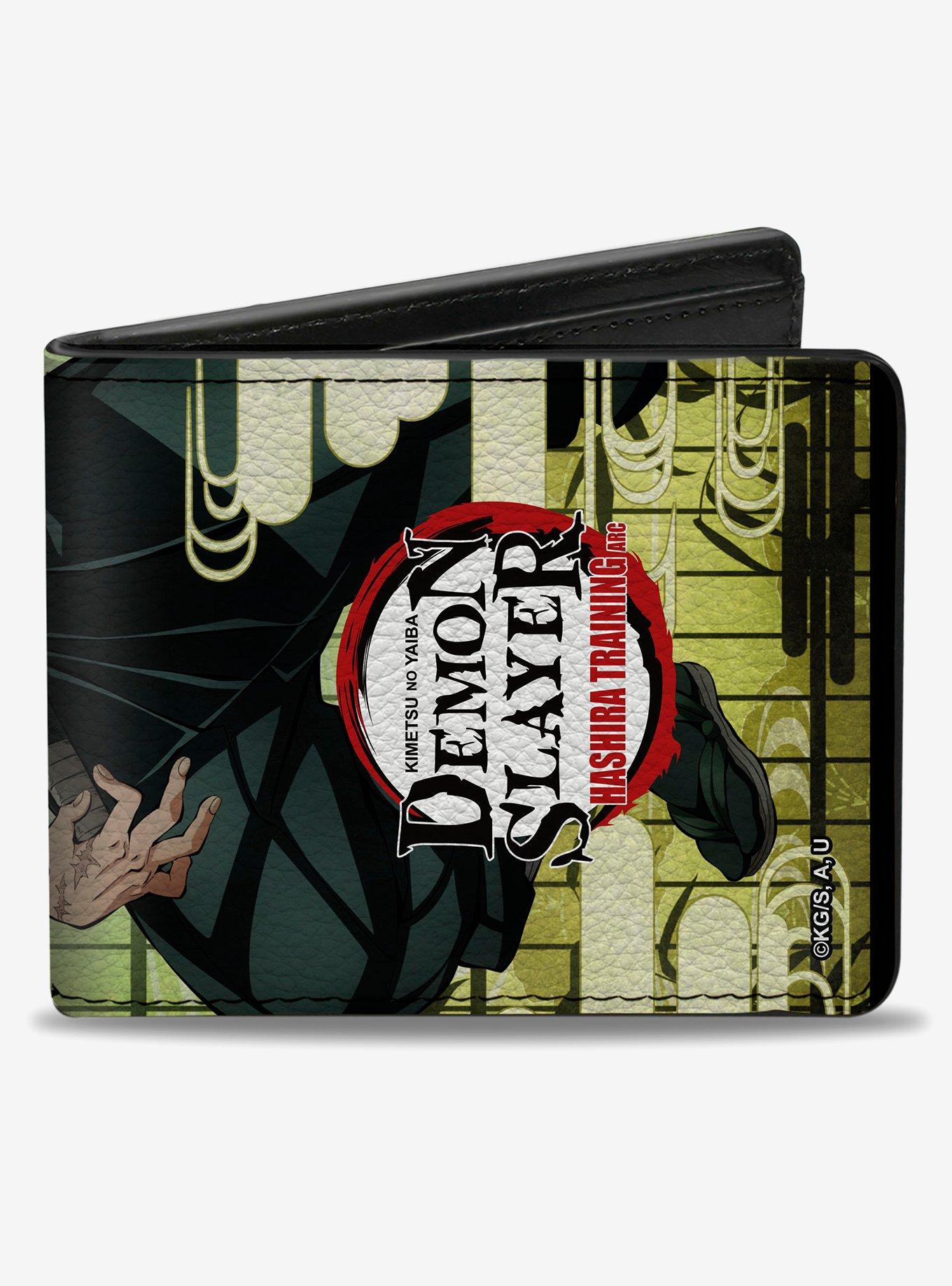 Demon Slayer: Kimetsu No Yaiba Sanemi Shinazugawa Sword & Title Bifold Wallet, , hi-res
