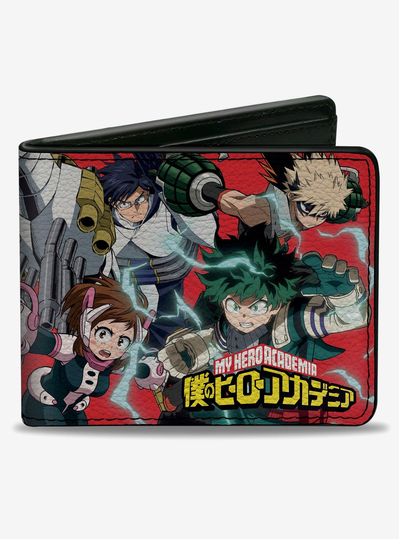 My Hero Academia Eight Character Group Bifold Wallet, , hi-res