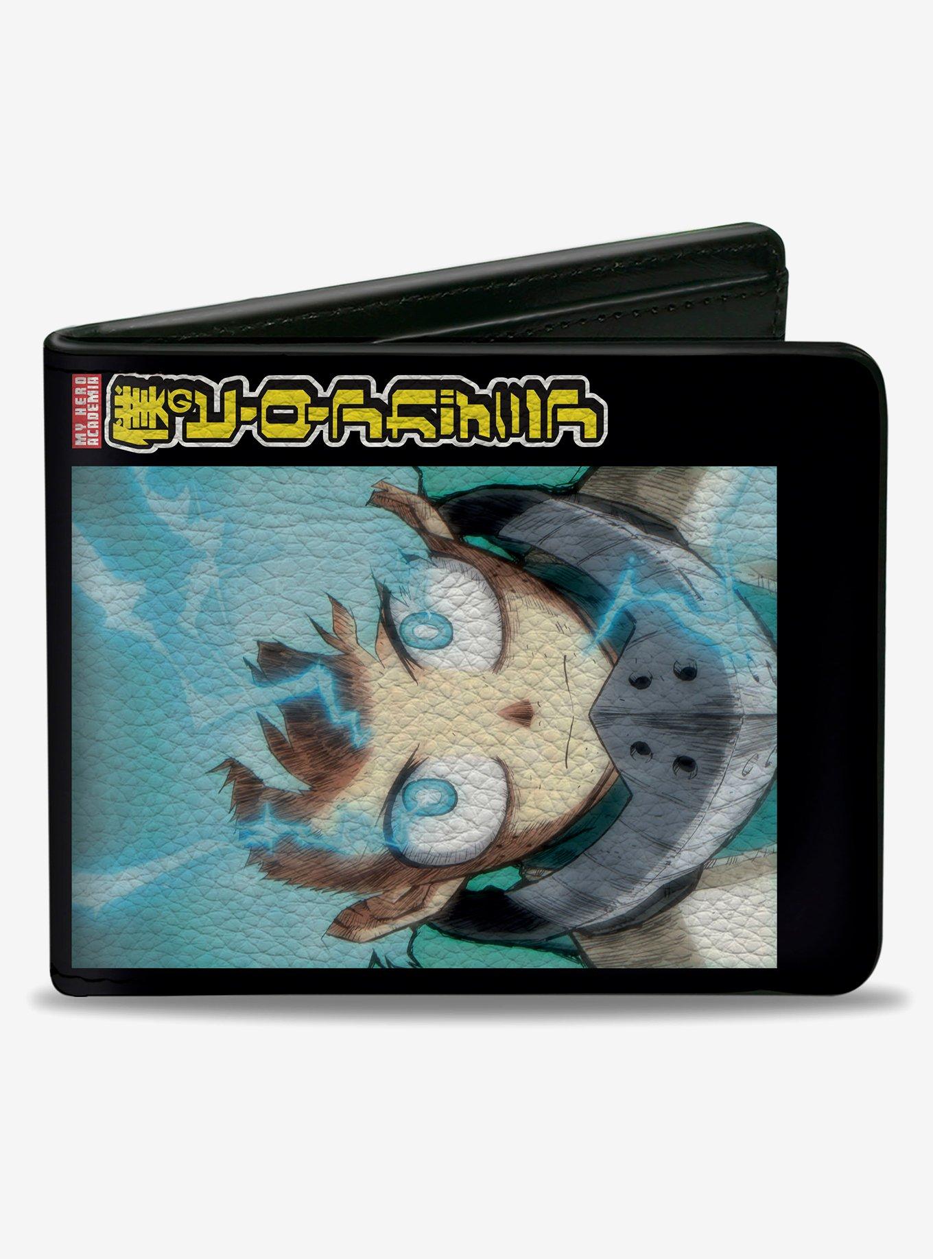 My Hero Academia Tomura Shigaraki and Izuku Midoriya and Bifold Wallet, , hi-res