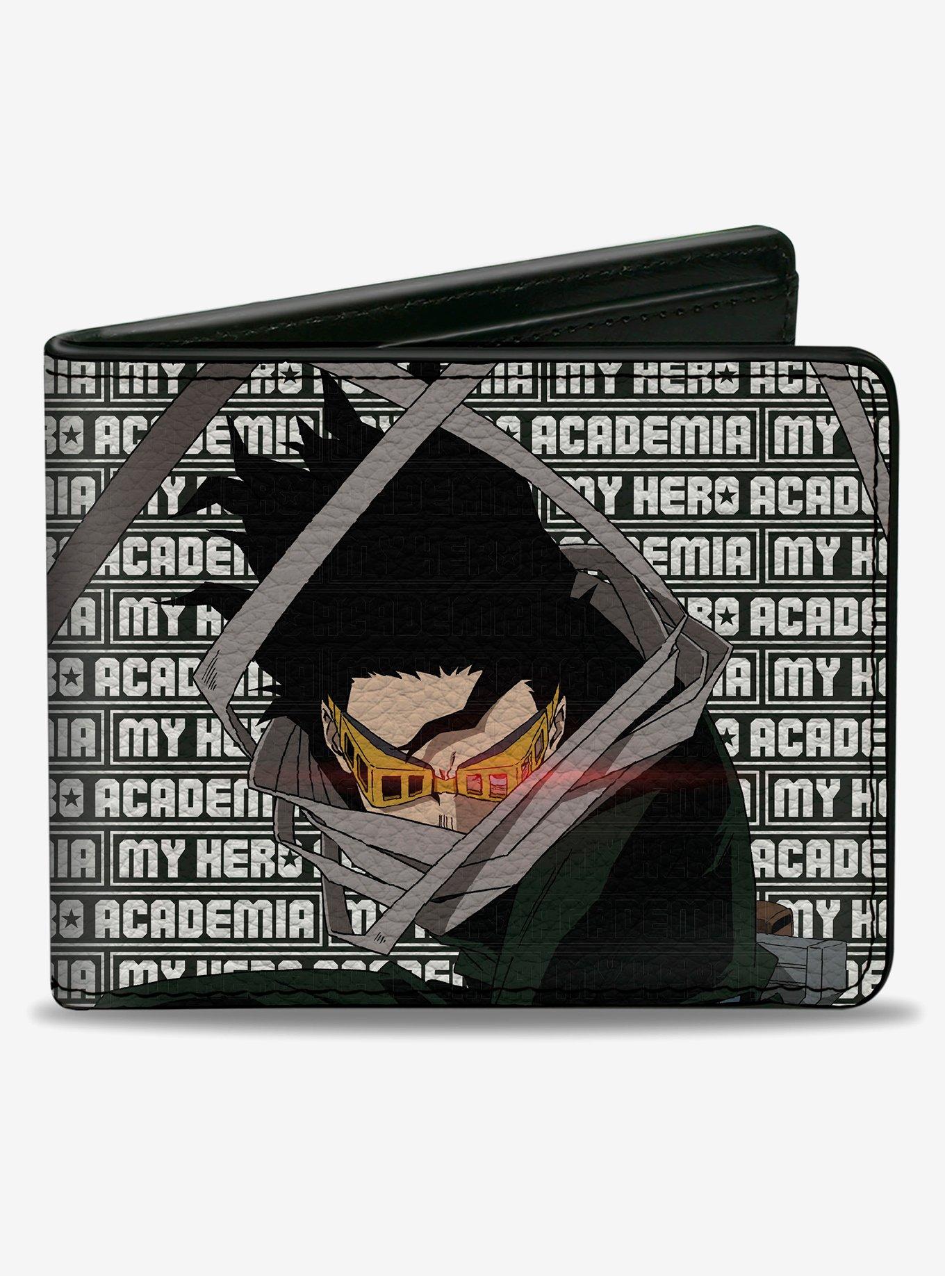 My Hero Academia Eraser Head With Text Bifold Wallet, , hi-res