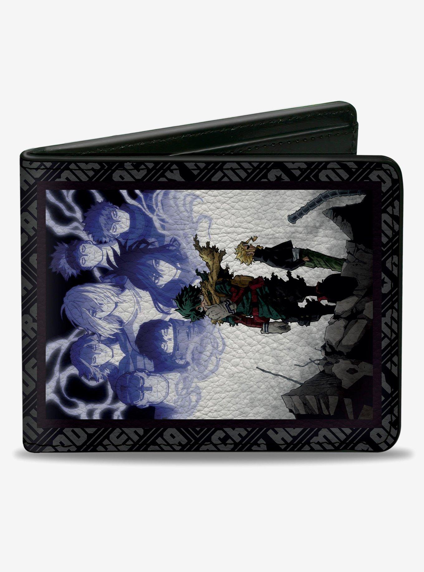 My Hero Academia Izuku and All Might Dark Hero Arc Bifold Wallet, , hi-res