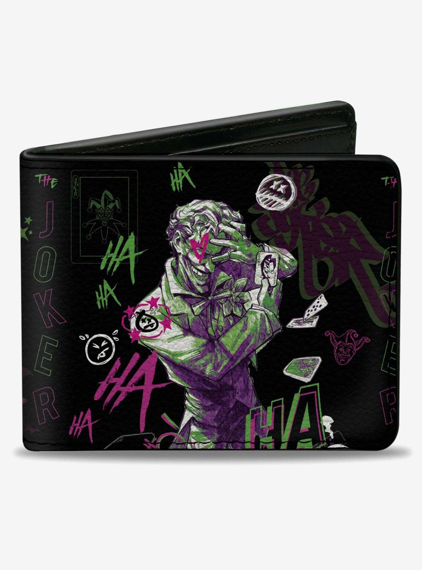 DC Comics The Joker The Clown Prince of Crime Bifold Wallet, , hi-res