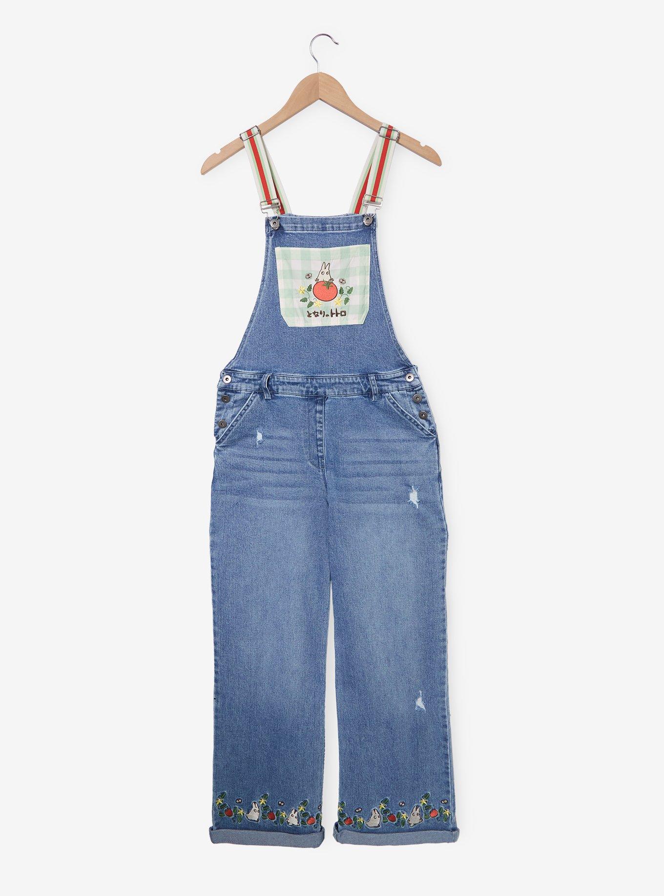 Studio Ghibli&reg; My Neighbor Totoro Veggies Women's Overalls - BoxLunch Exclusive, , hi-res