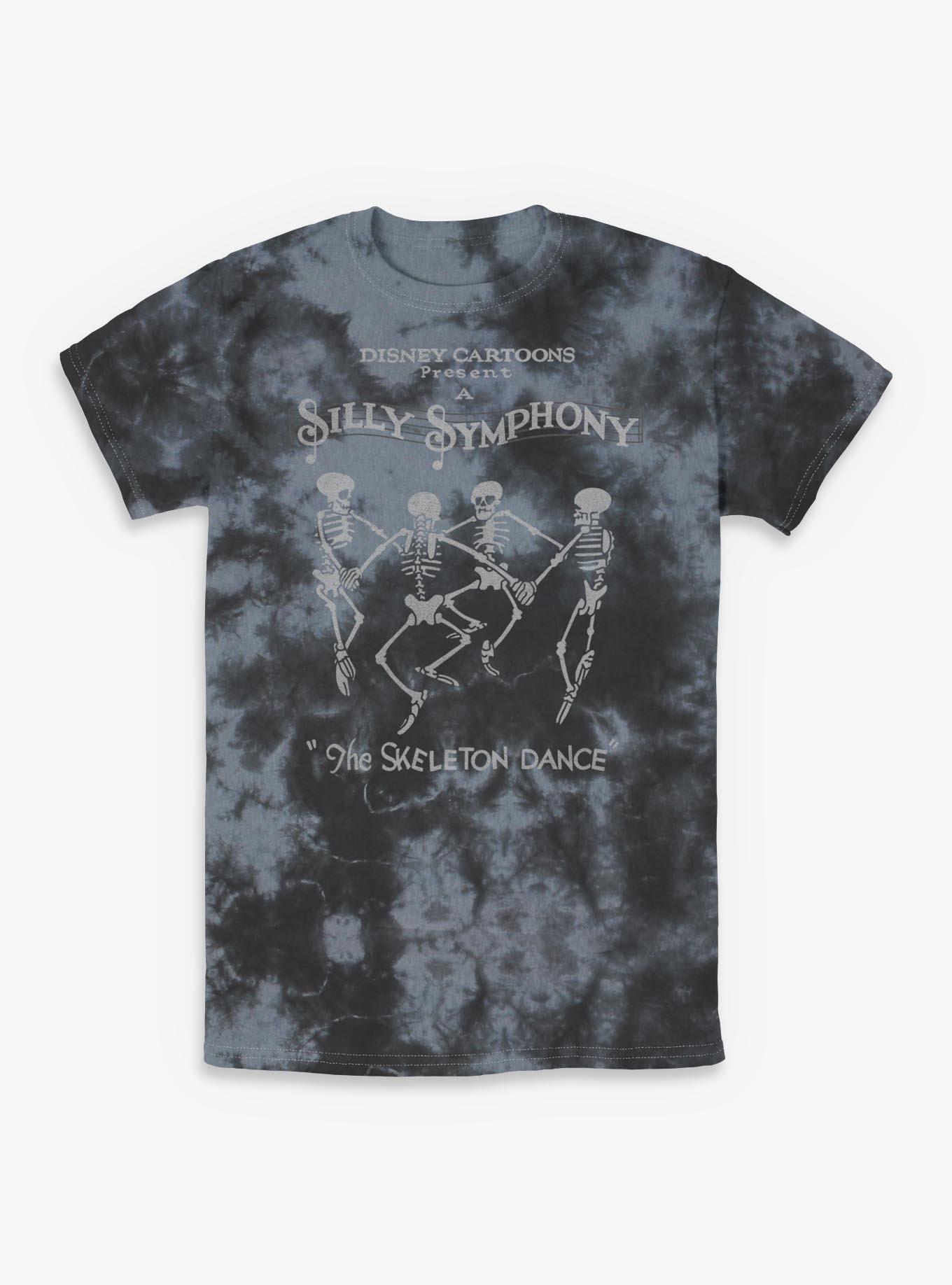 Disney Silly Symphony Skeleton Dance Tie-Dye T-Shirt, , hi-res