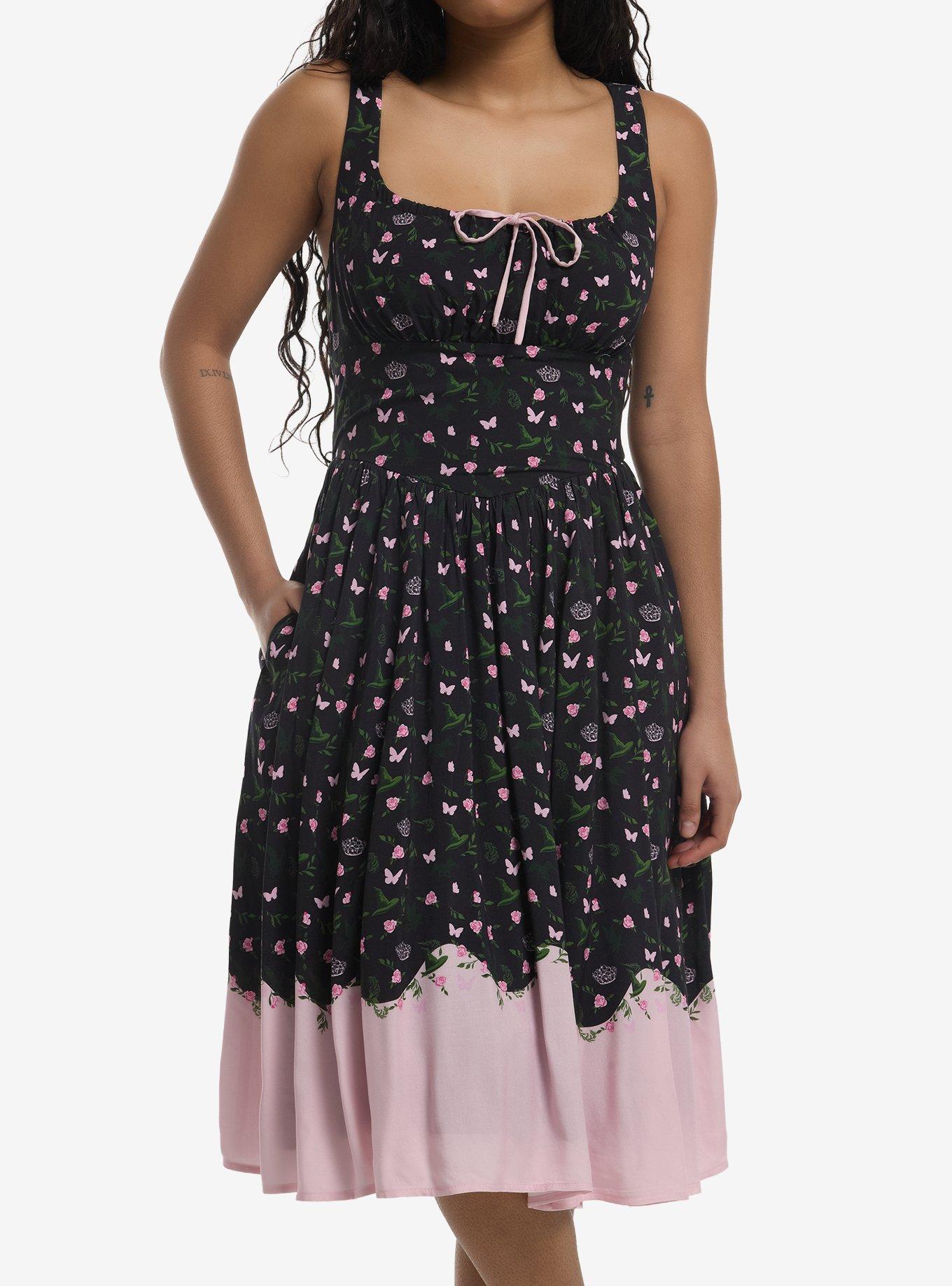 Her Universe Wicked Elphaba & Glinda Icons Midi Dress Her Universe Exclusive, , hi-res