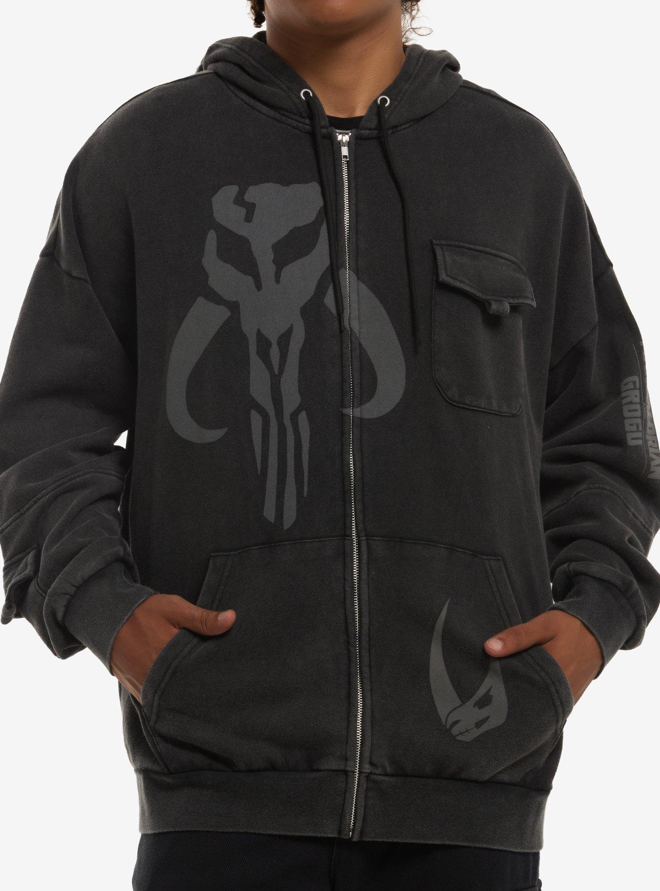 Our Universe Star Wars The Mandalorian And Grogu Mythosaur Oversized Hoodie, , hi-res