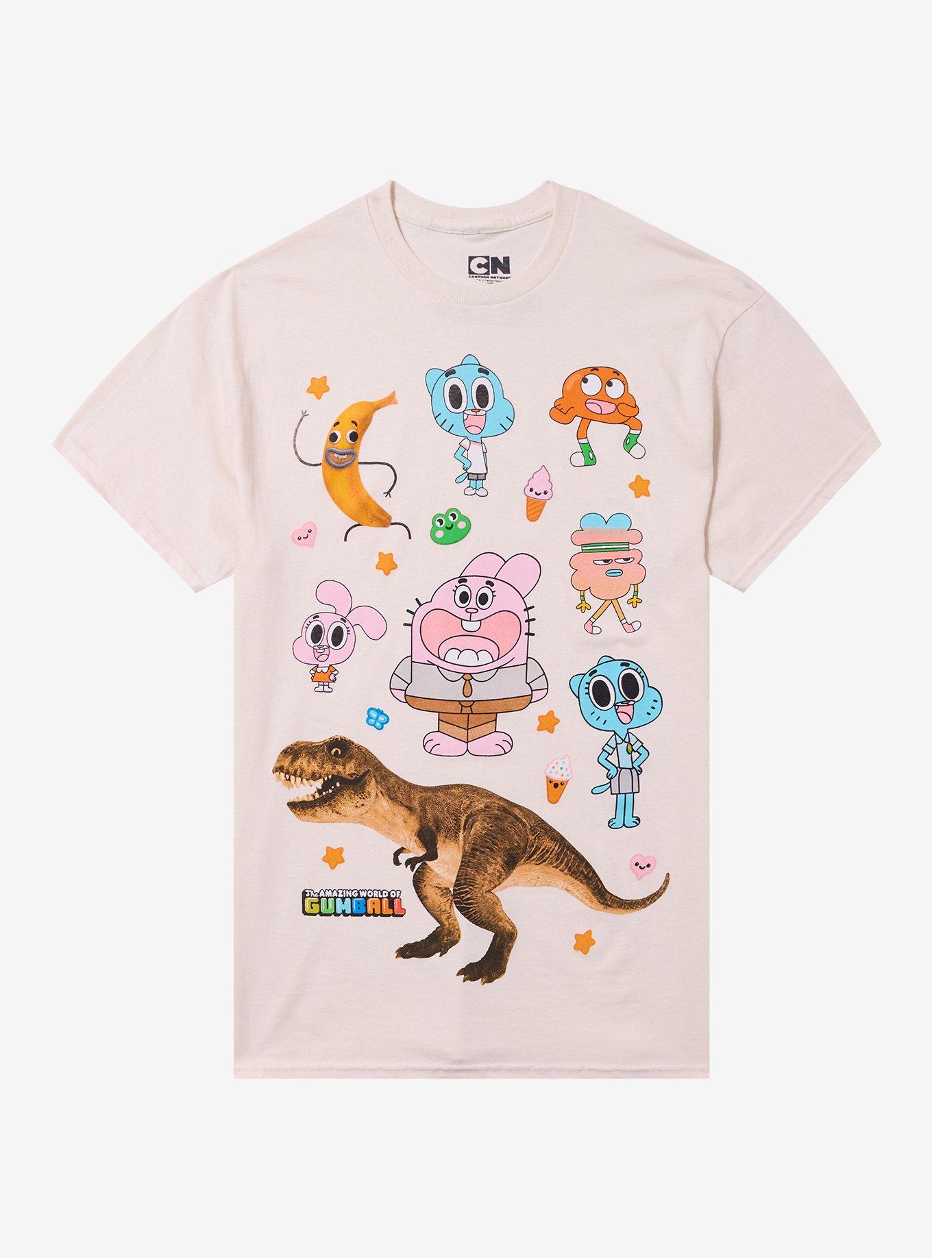 The Amazing World Of Gumball Characters T-Shirt, , hi-res