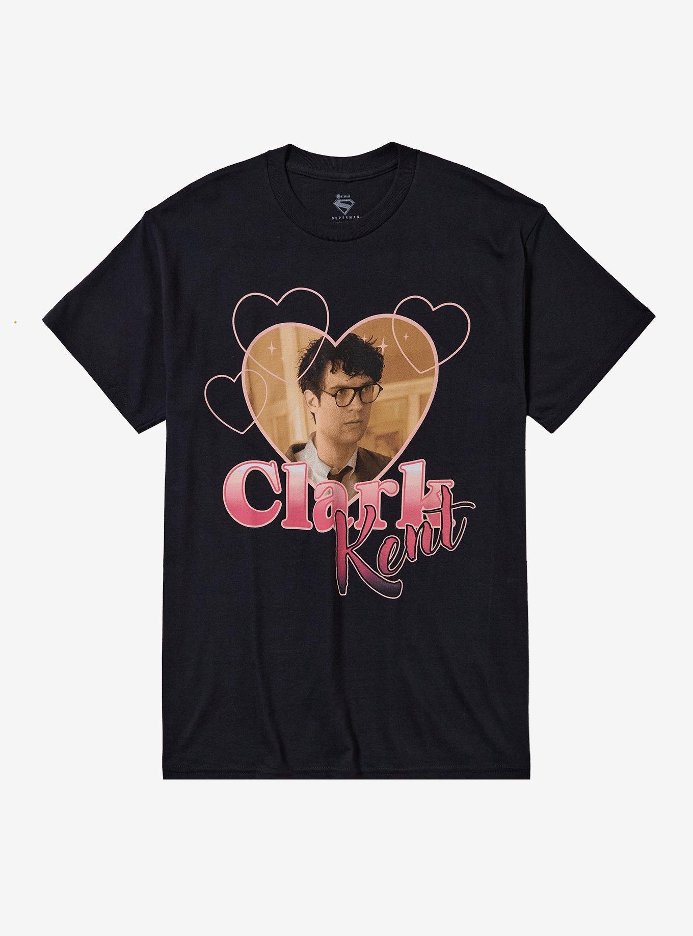 DC Comics Superman Clark Kent Hearts T-Shirt
