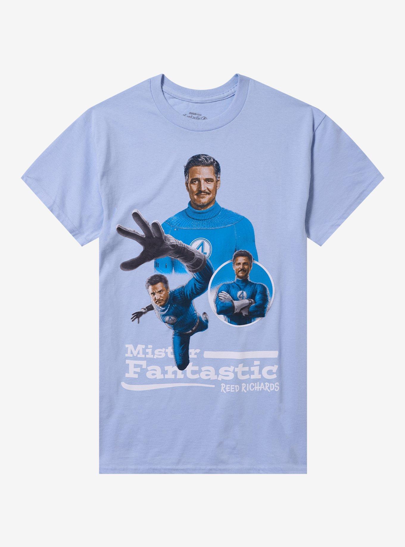 Marvel The Fantastic Four: First Steps Mr. Fantastic Collage T-Shirt, , hi-res