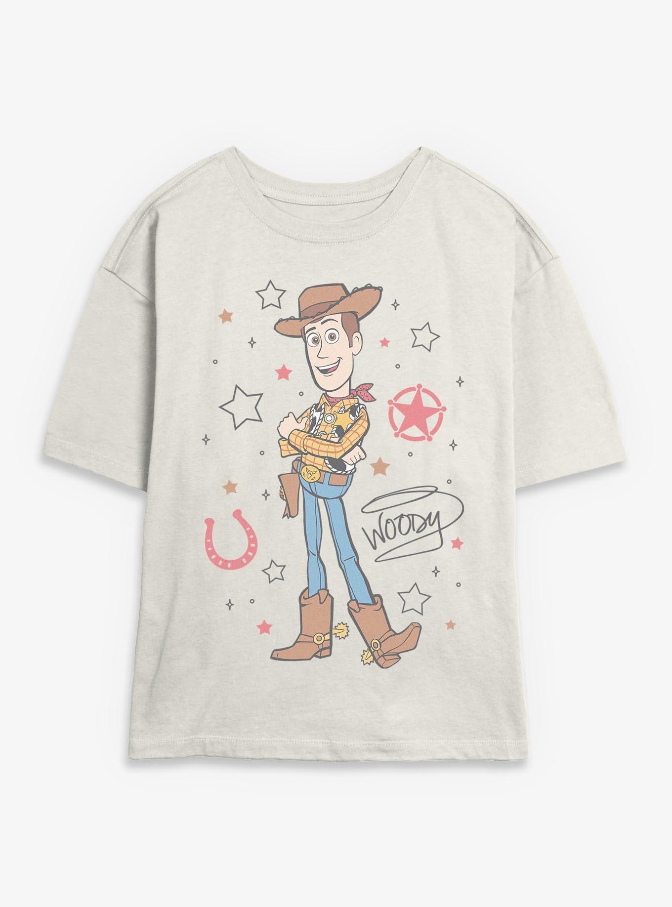 Disney Pixar Toy Story Cowboy Woody Womens Skimmer T-Shirt, , hi-res