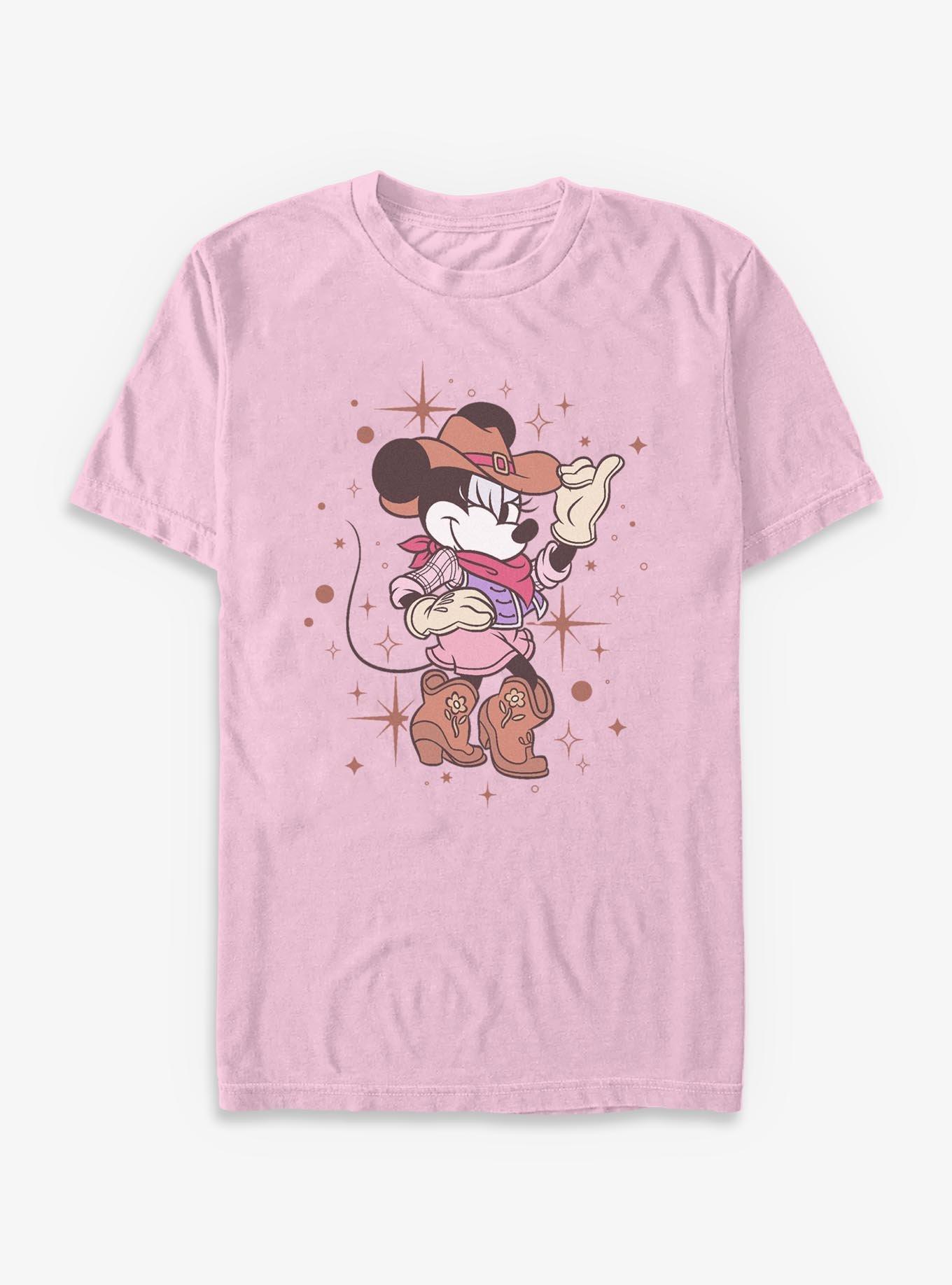 Disney Minnie Mouse Cowgirl Minnie Garment Dye T-Shirt, , hi-res