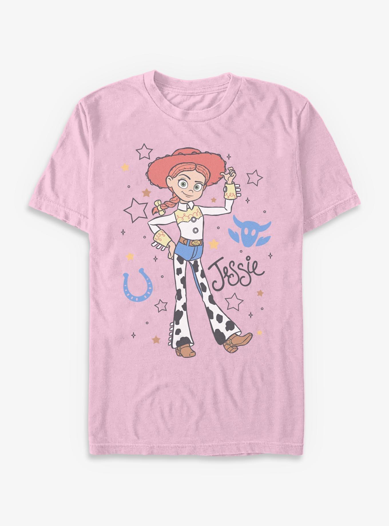 Disney Pixar Toy Story Cowgirl Jessie Garment Dye T-Shirt, BLOSSOM, hi-res