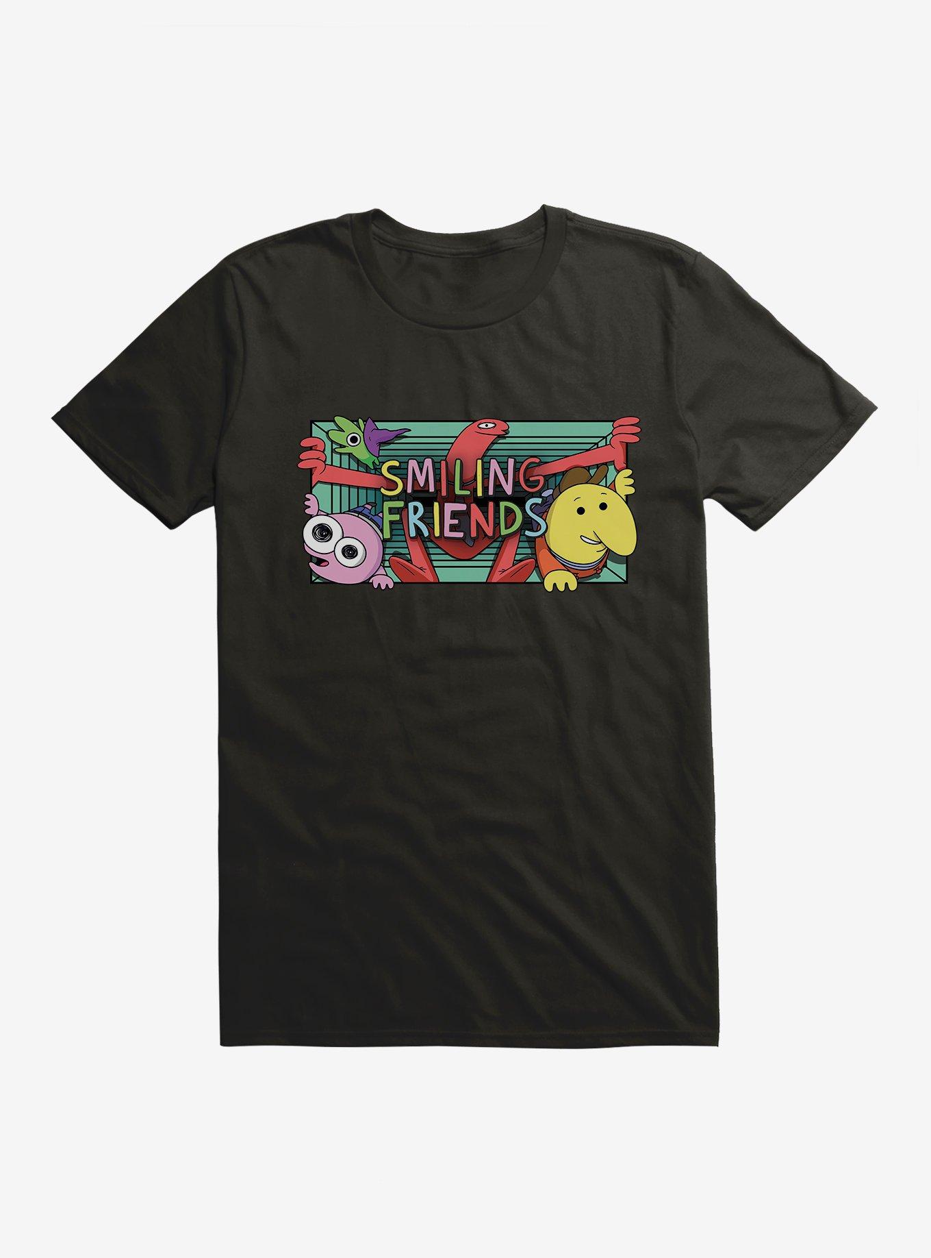 Smiling Friends Hallway T-Shirt, , hi-res