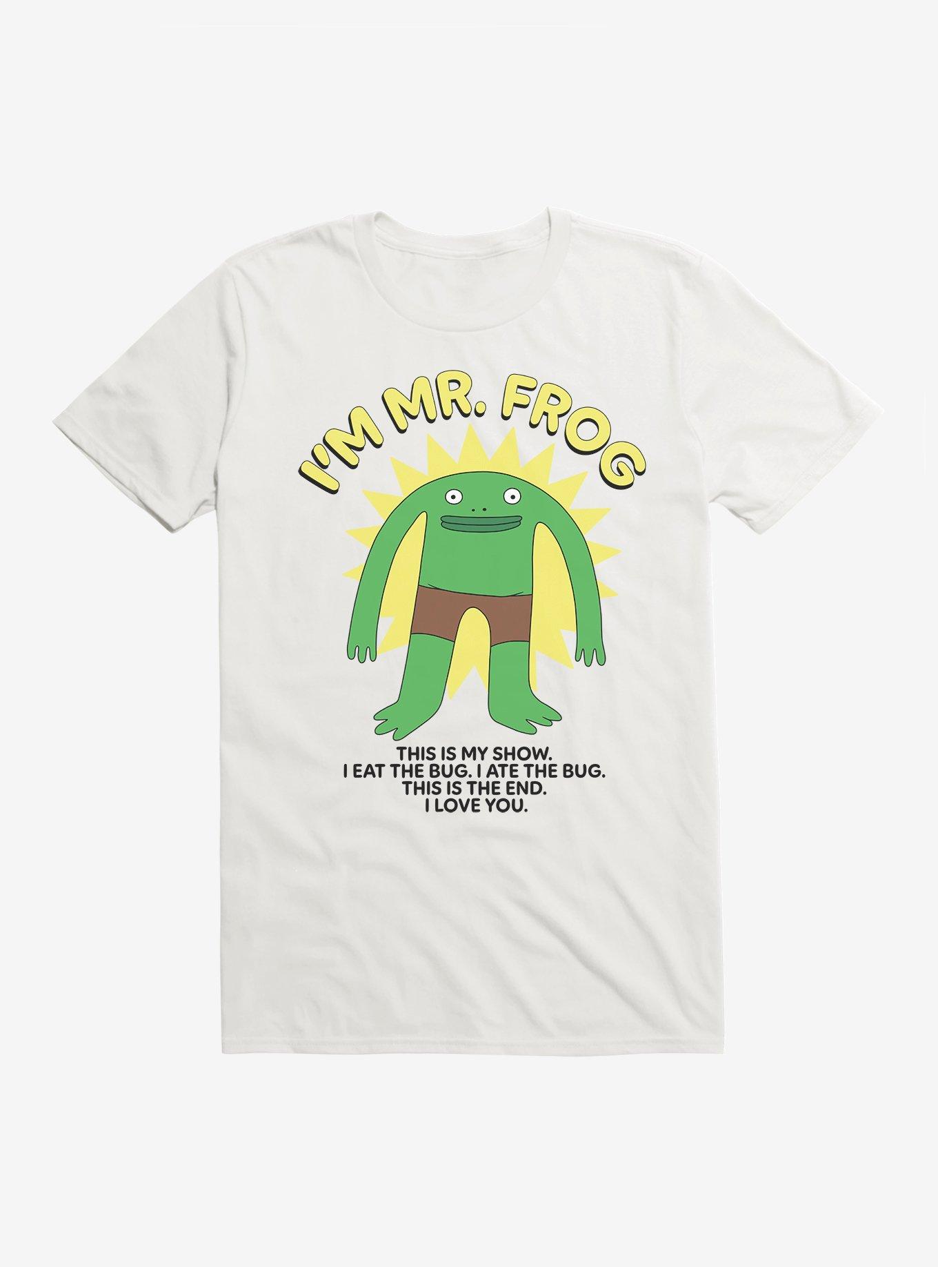 Smiling Friends I'm Mr. Frog T-Shirt, , hi-res