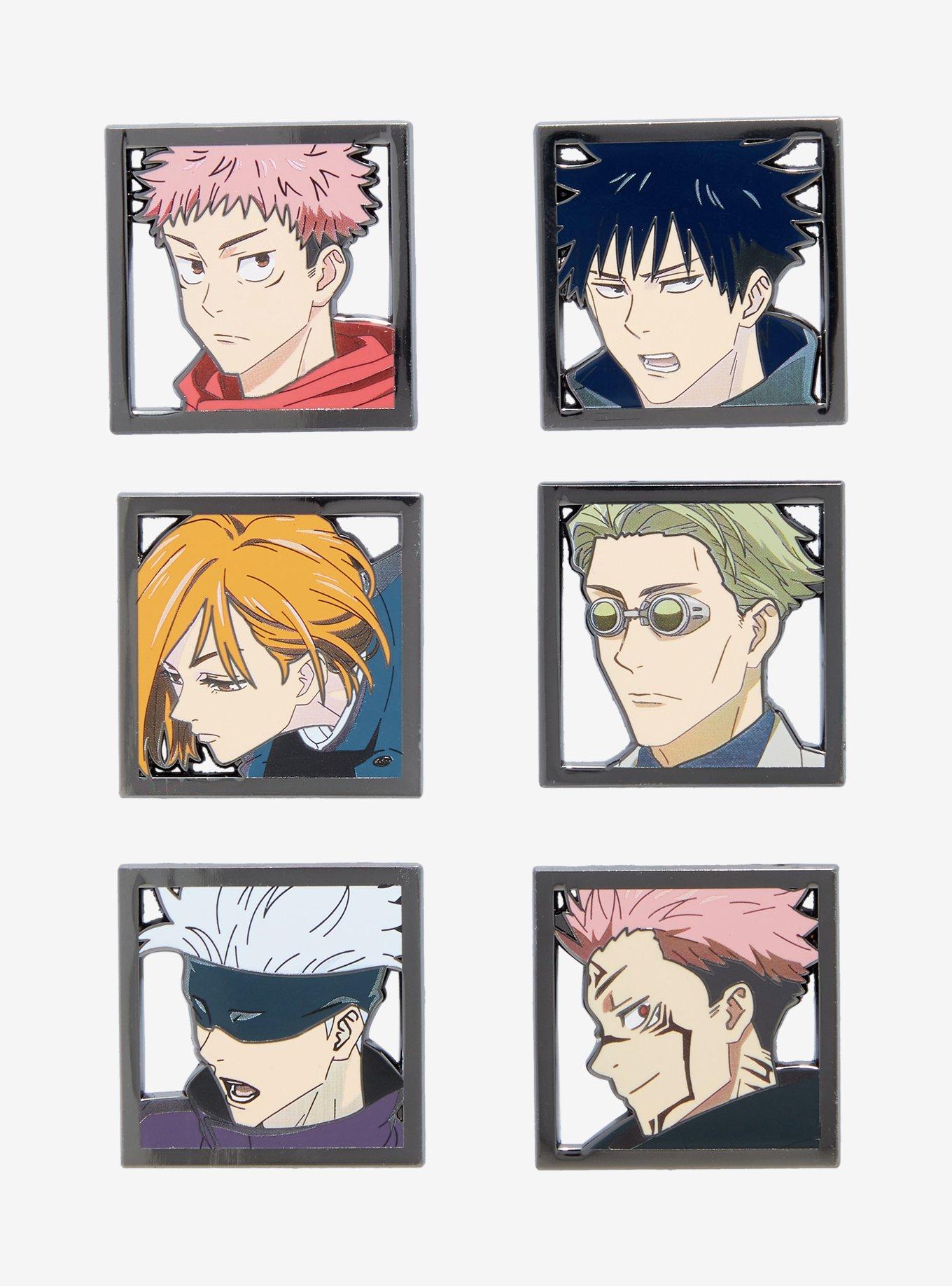 Jujutsu Kaisen Profile Square Blind Box Enamel Pin, , hi-res