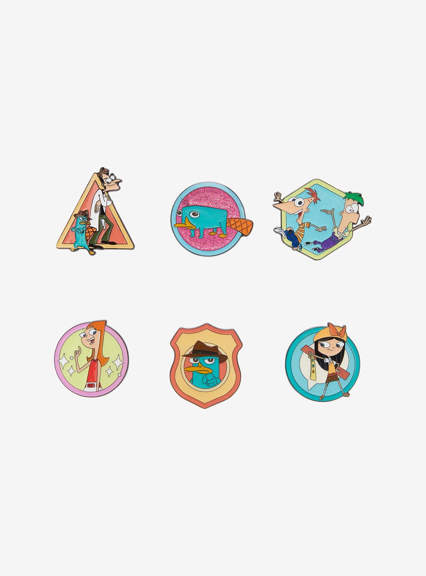 Disney Phineas And Ferb Character Blind Box Enamel Pin Hot Topic Exclusive, , hi-res
