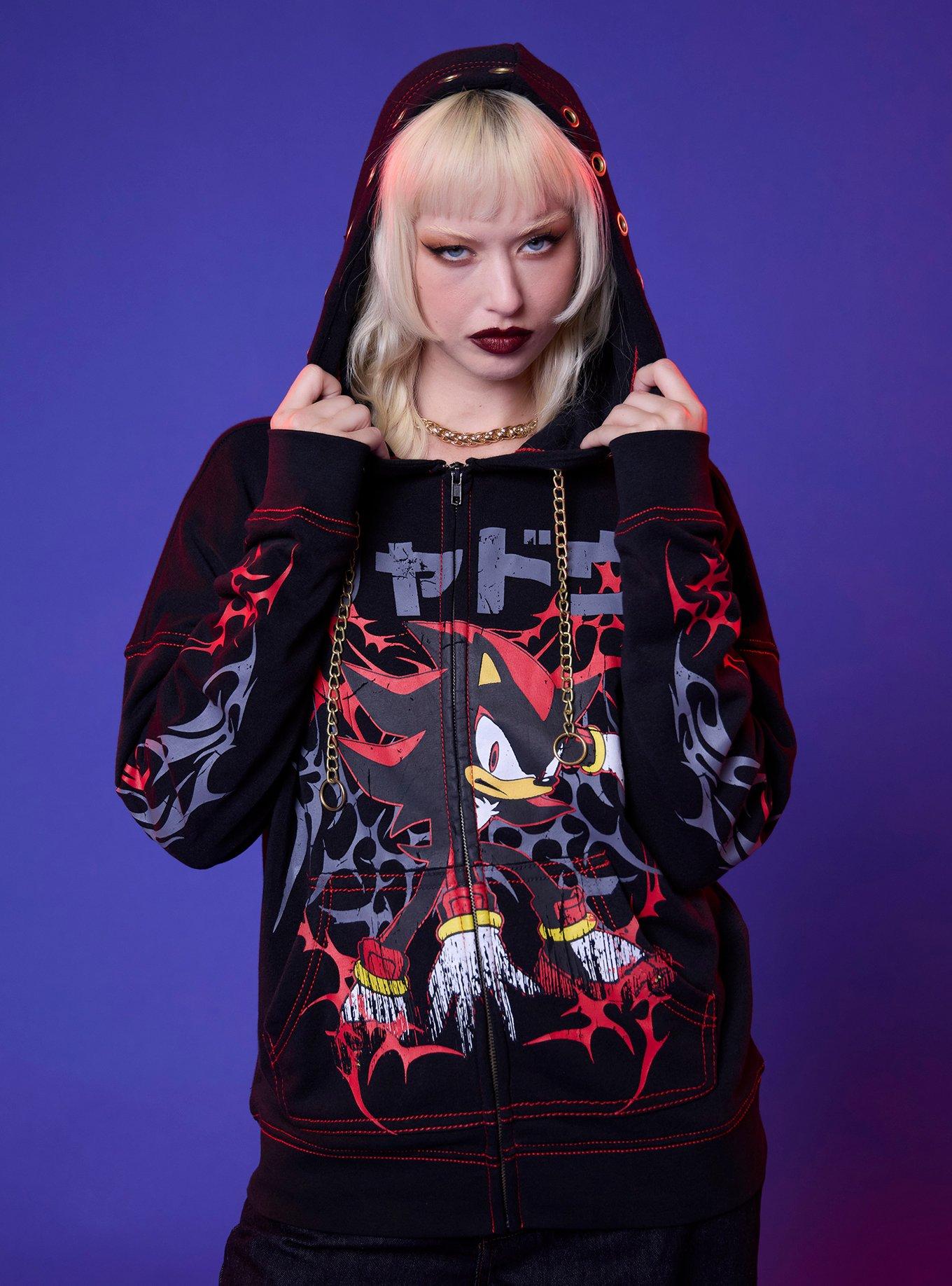 Sonic The Hedgehog Shadow Grommet Chain Hoodie, , hi-res