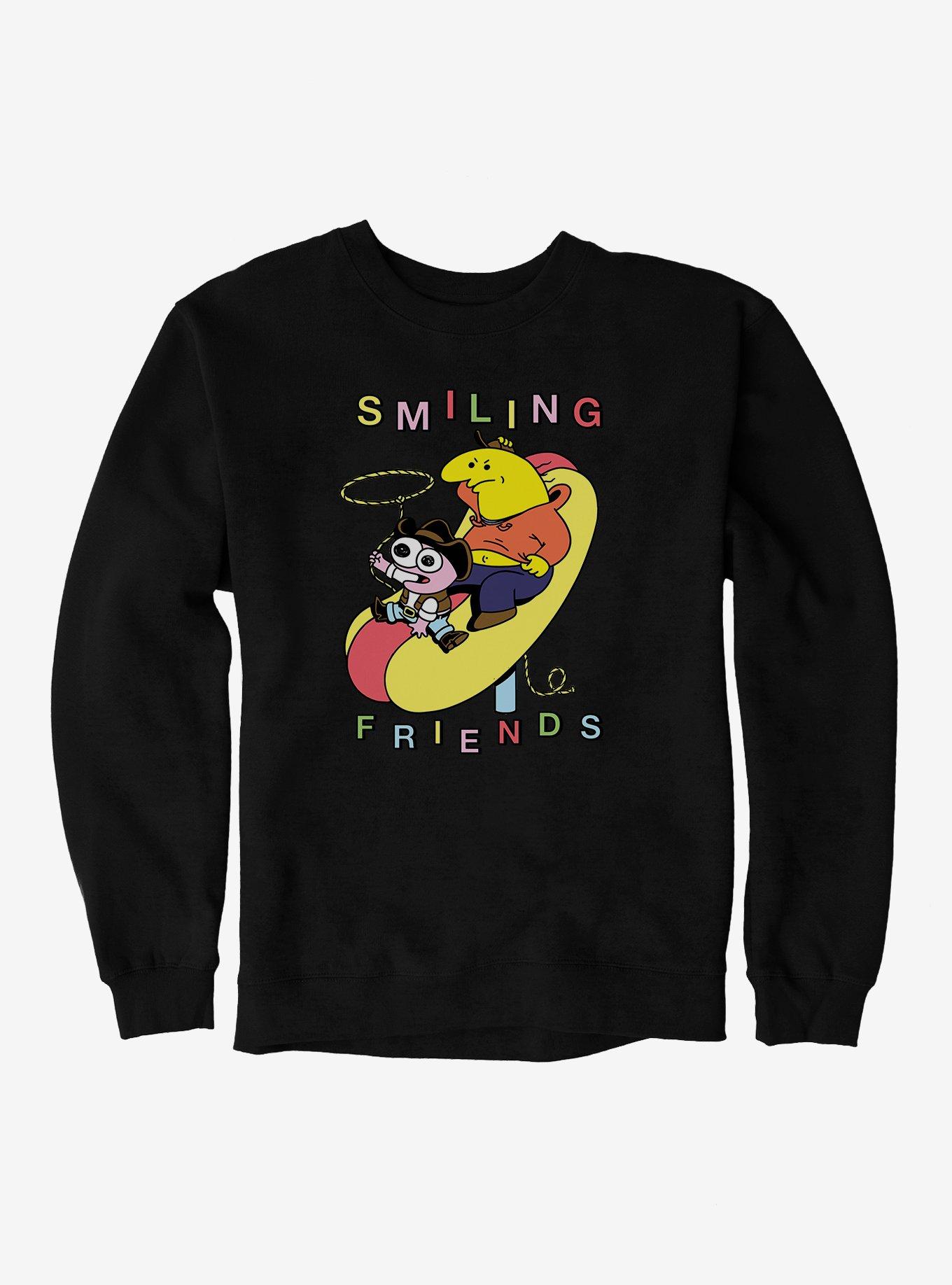 Smiling Friends Rodeo Hot Dog Sweatshirt, , hi-res
