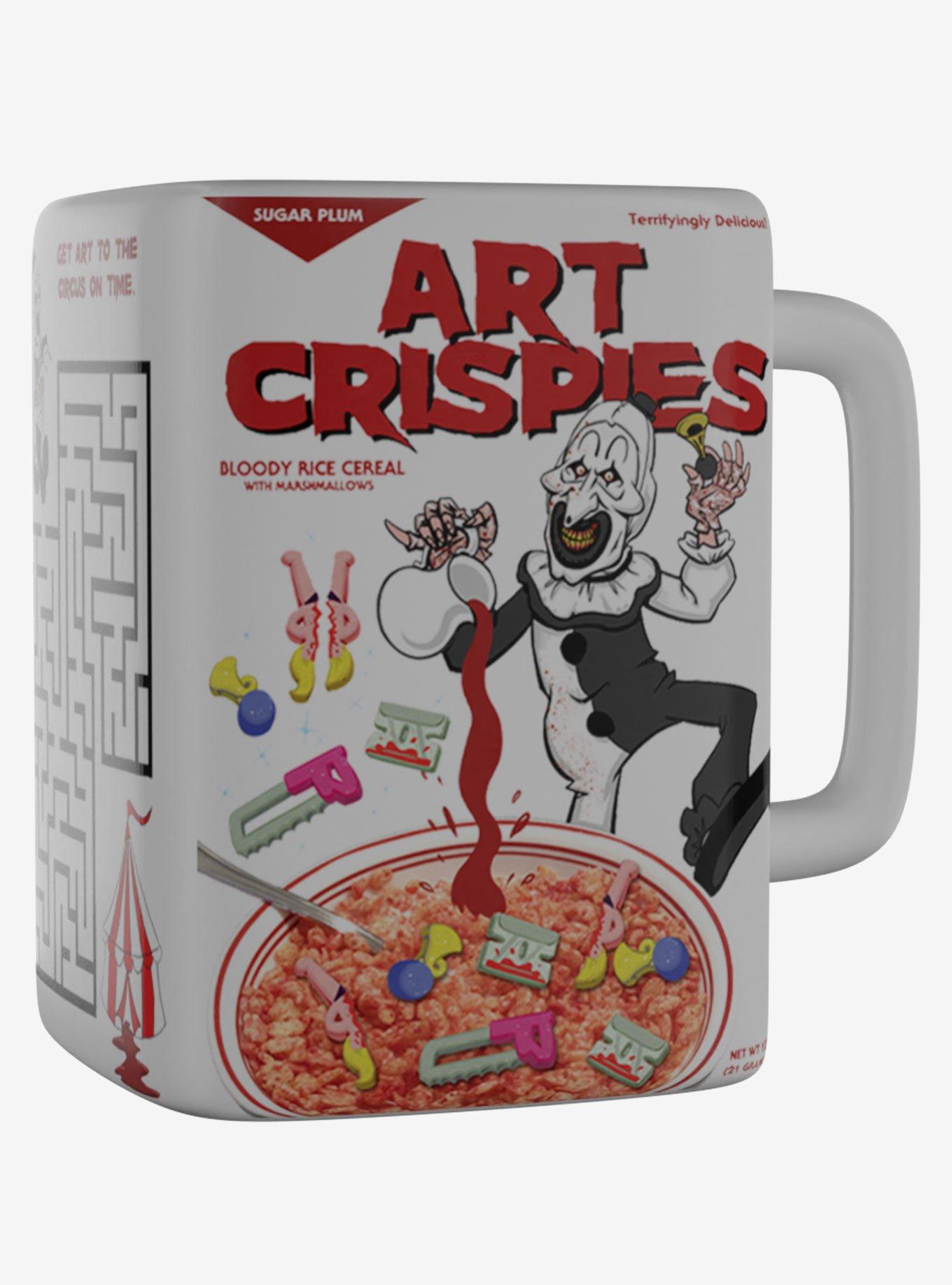 Terrifier Art Crispies Molded Mug, , hi-res