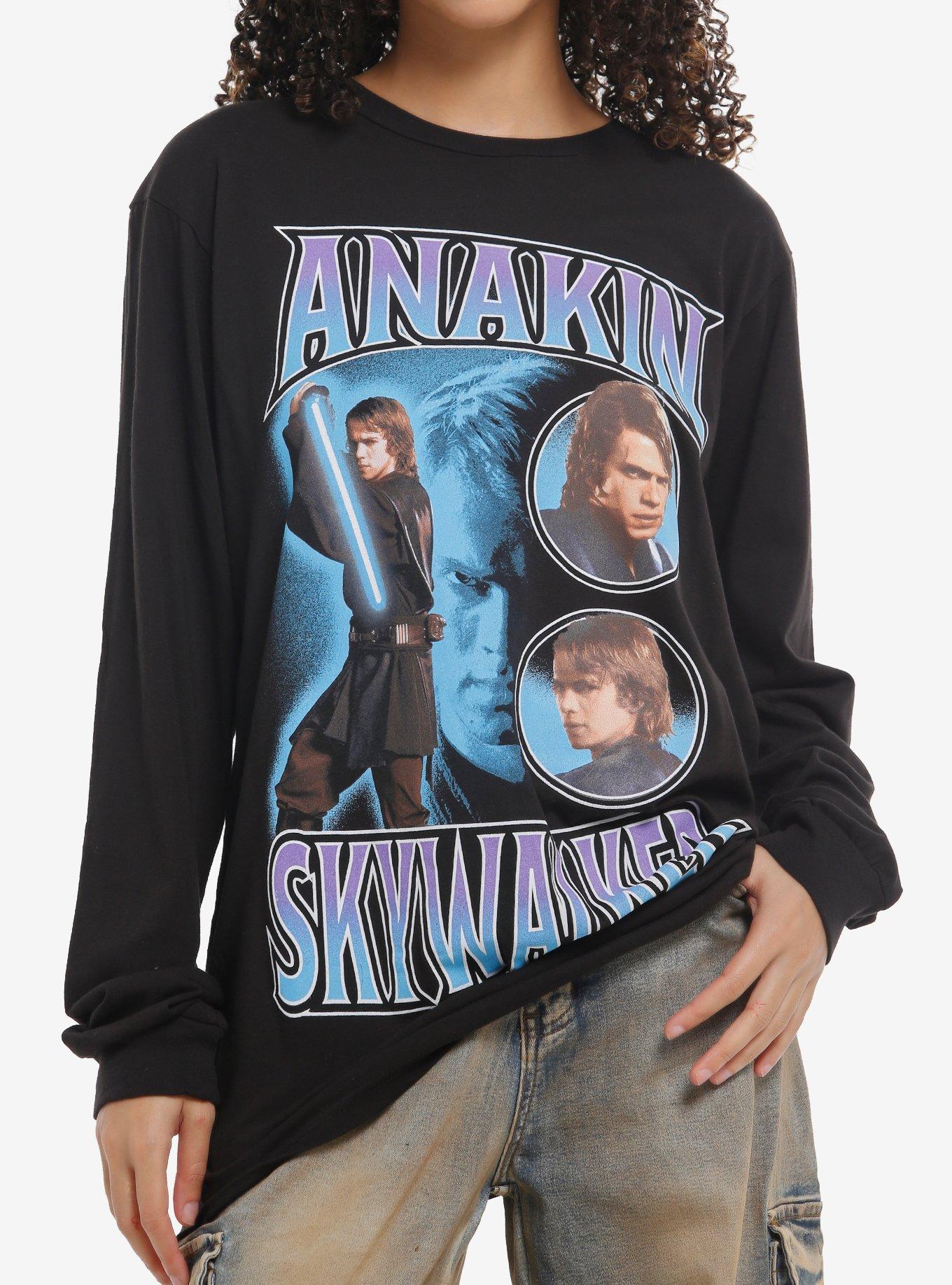 Star Wars Anakin Skywalker Collage Long-Sleeve T-Shirt, , hi-res