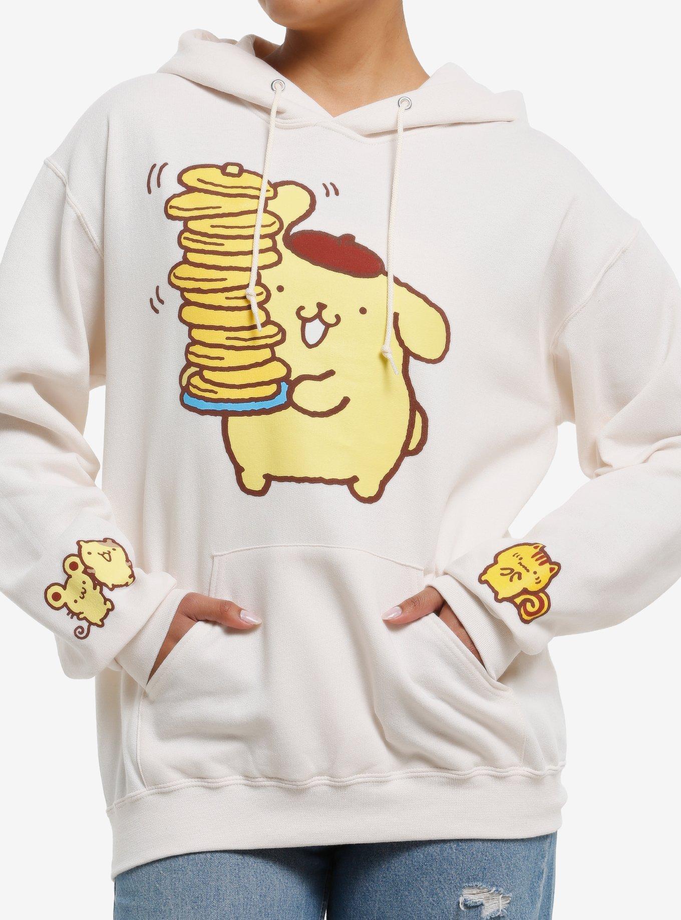 Pompompurin Pancakes Hoodie, , hi-res