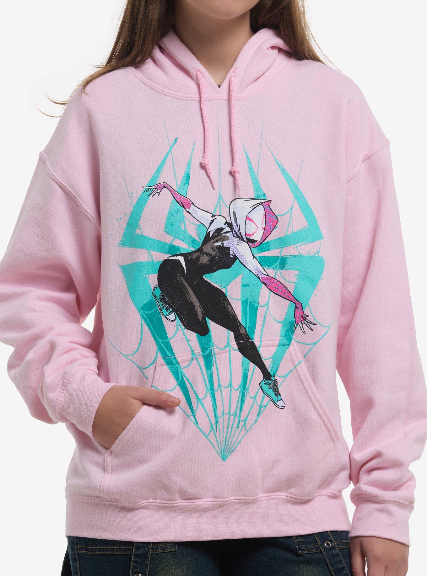 Marvel Spider-Man: Across The Spider-Verse Spider-Gwen Hoodie, , hi-res