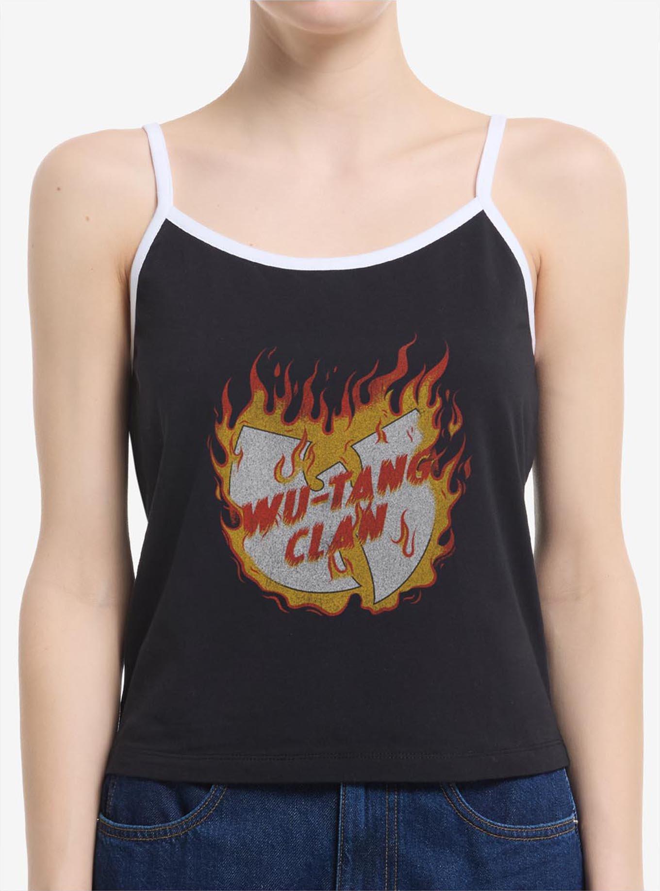Wu-Tang Clan Fire Logo Girls Cami Tank, , hi-res