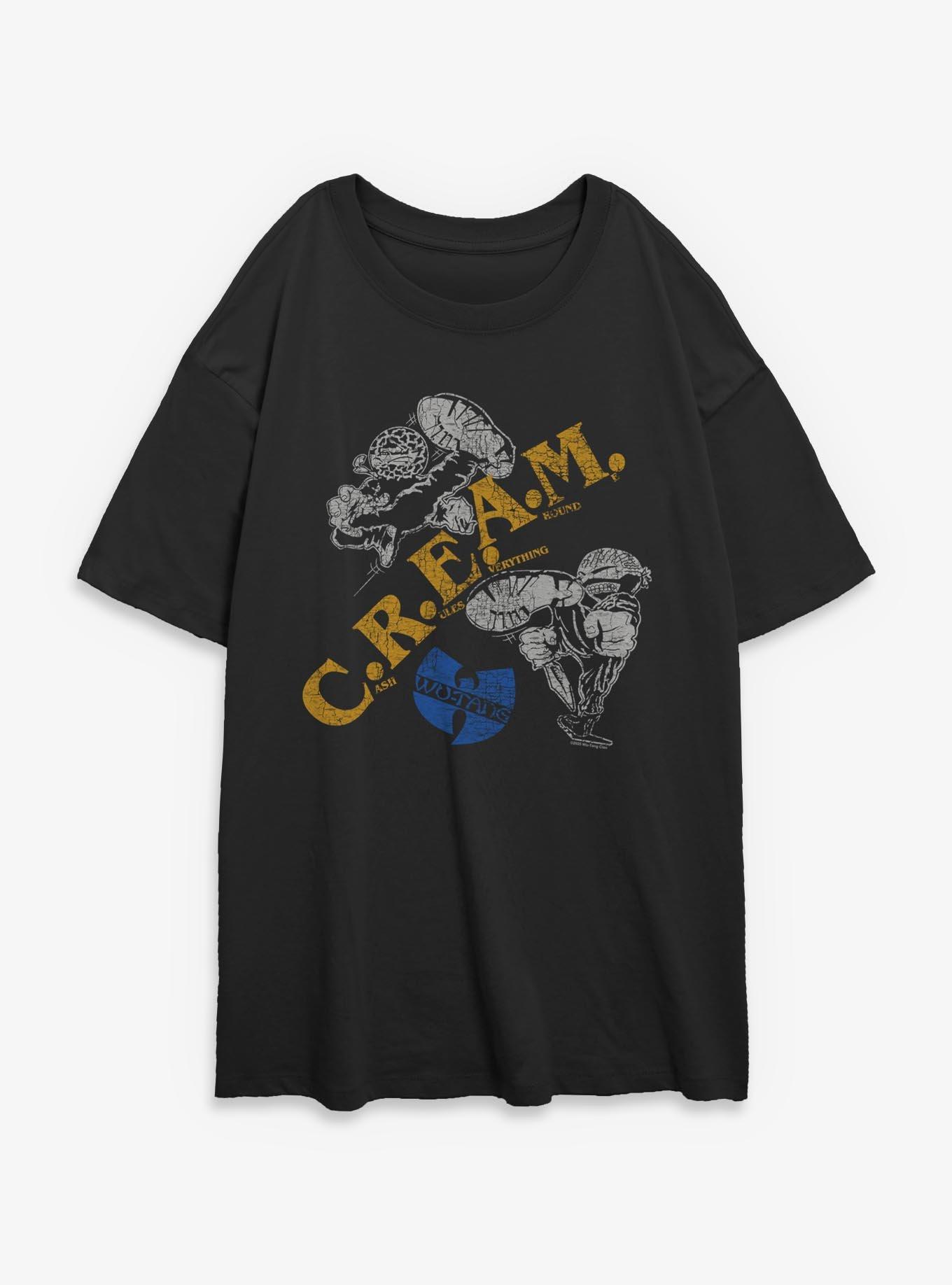 Wu-Tang Clan C.R.E.A.M. Girls Oversized T-Shirt, , hi-res