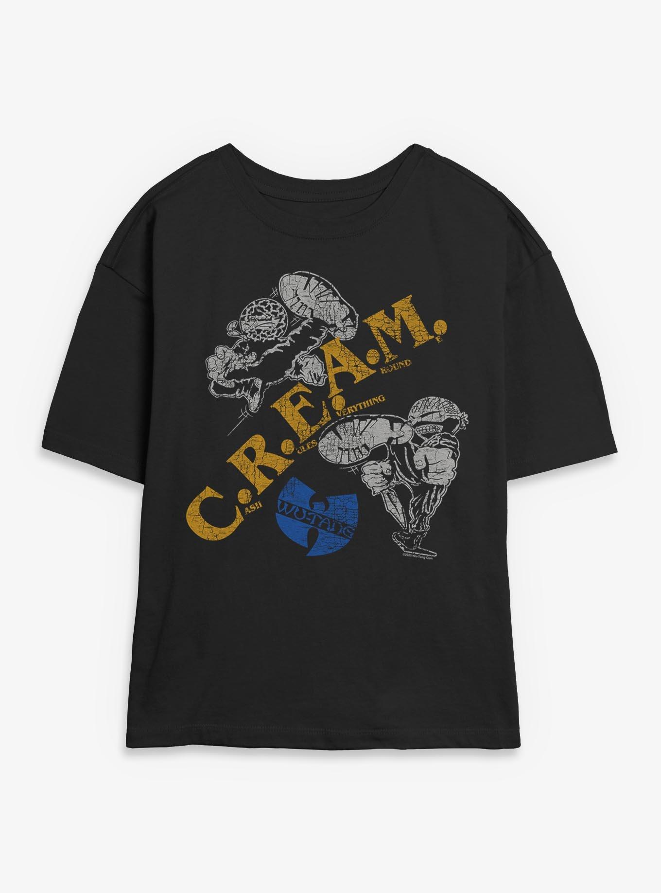 Wu-Tang Clan C.R.E.A.M. Girls Skimmer T-Shirt, , hi-res