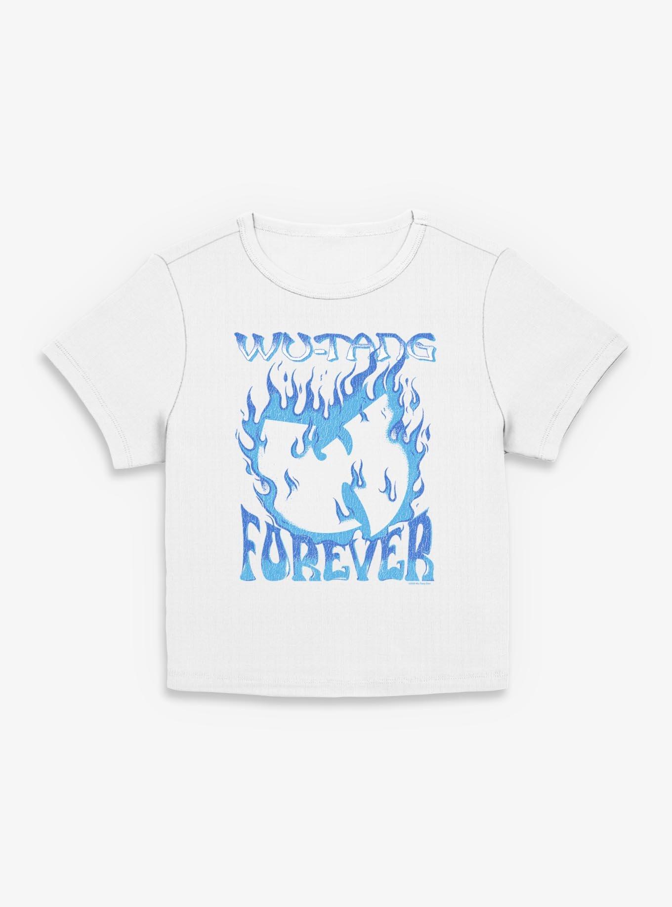 Wu-Tang Clan Blue Flame Logo Girls Baby T-Shirt, , hi-res