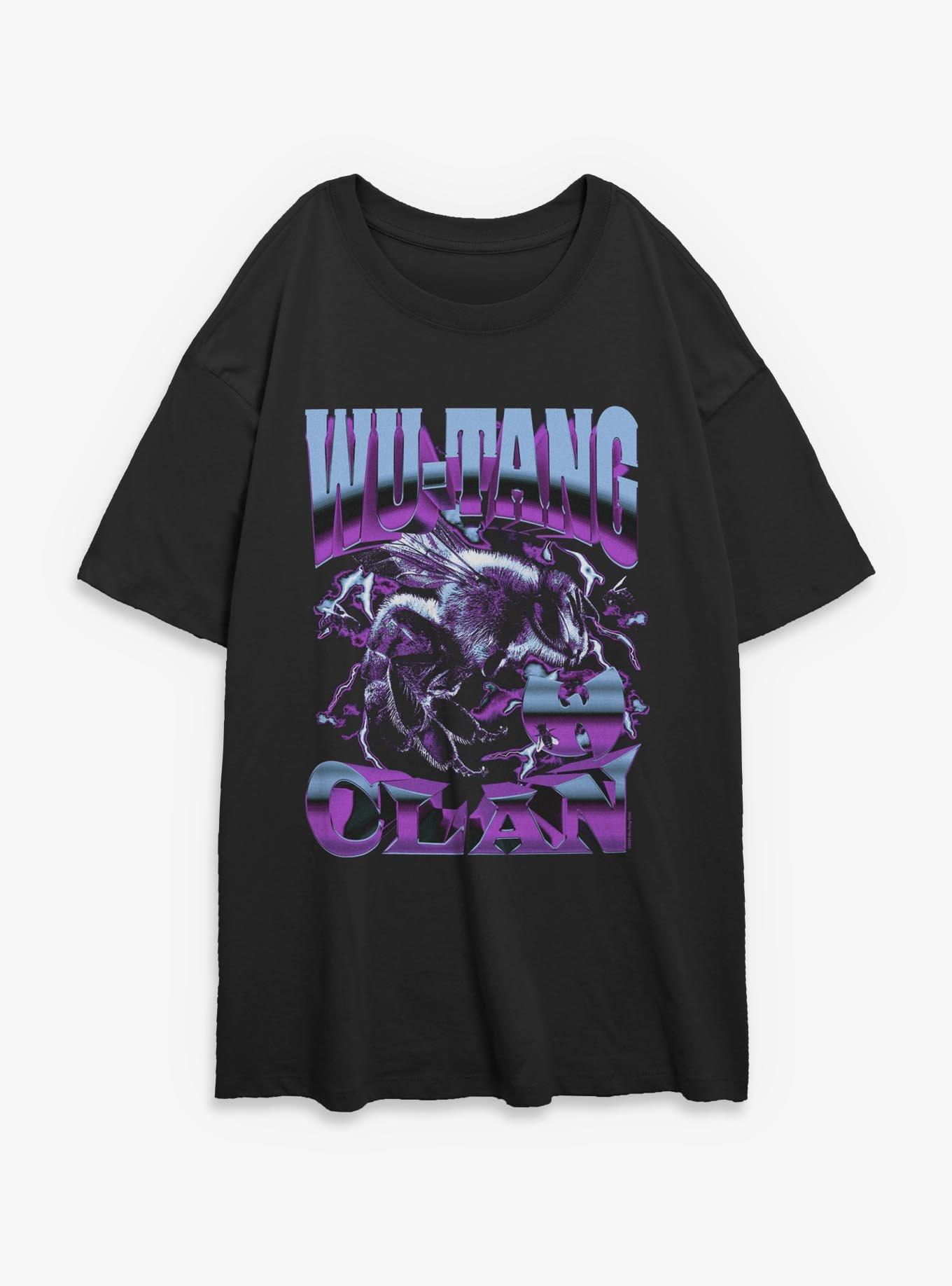 Wu-Tang Clan Logo Killer Bee Girls Oversized T-Shirt, , hi-res
