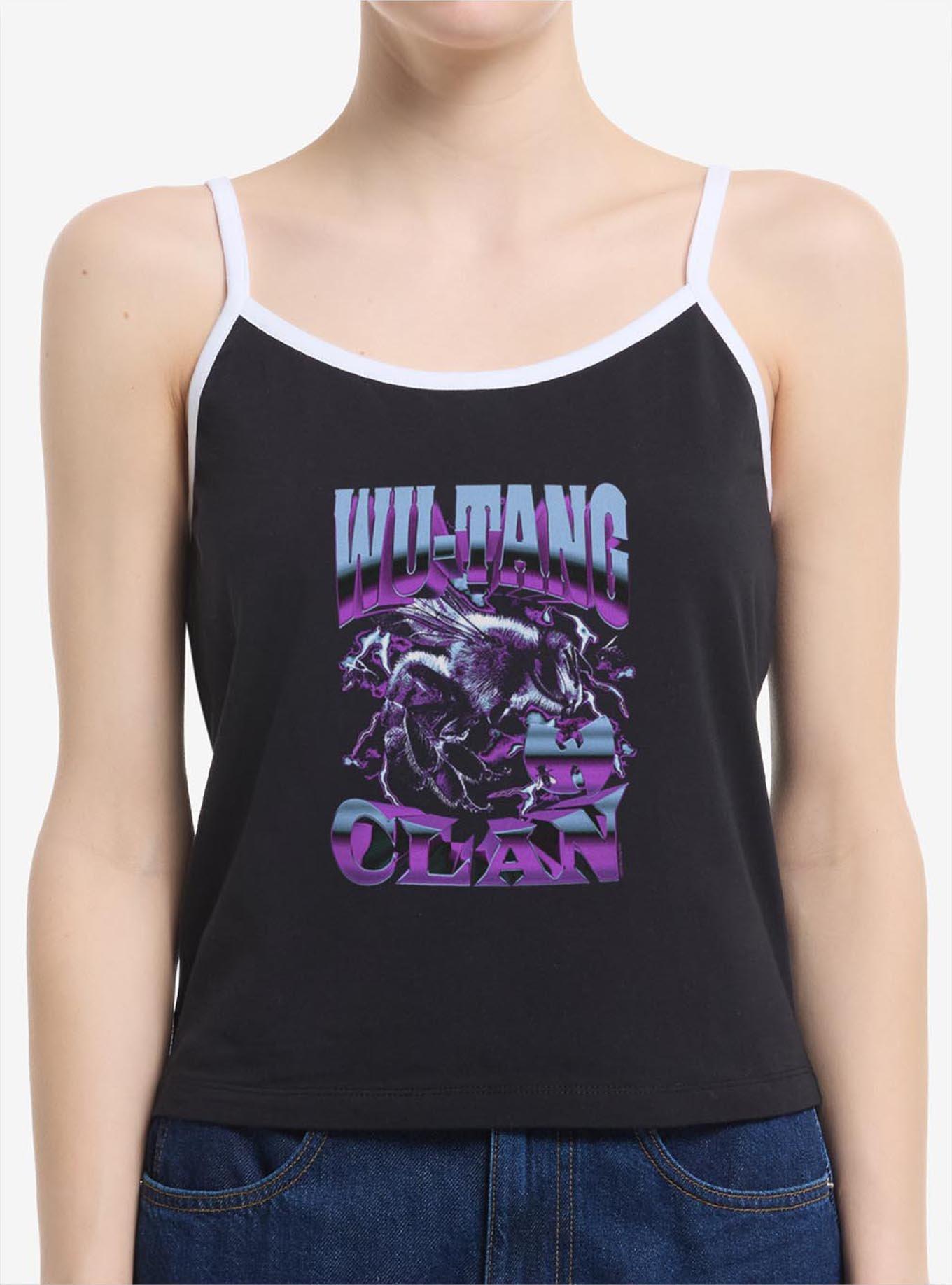 Wu-Tang Clan Logo Killer Bee Girls Cami Tank, , hi-res