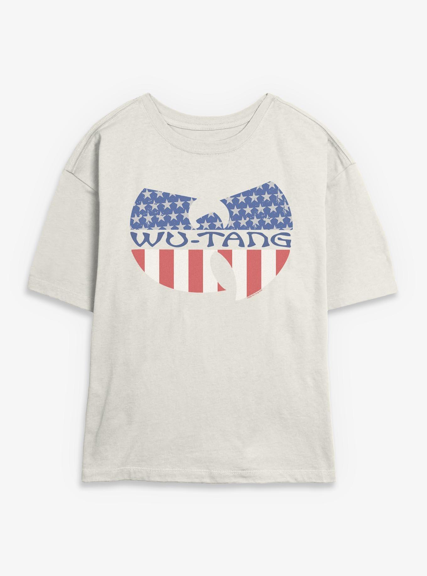 Wu-Tang Clan American Flag Girls Skimmer T-Shirt, , hi-res