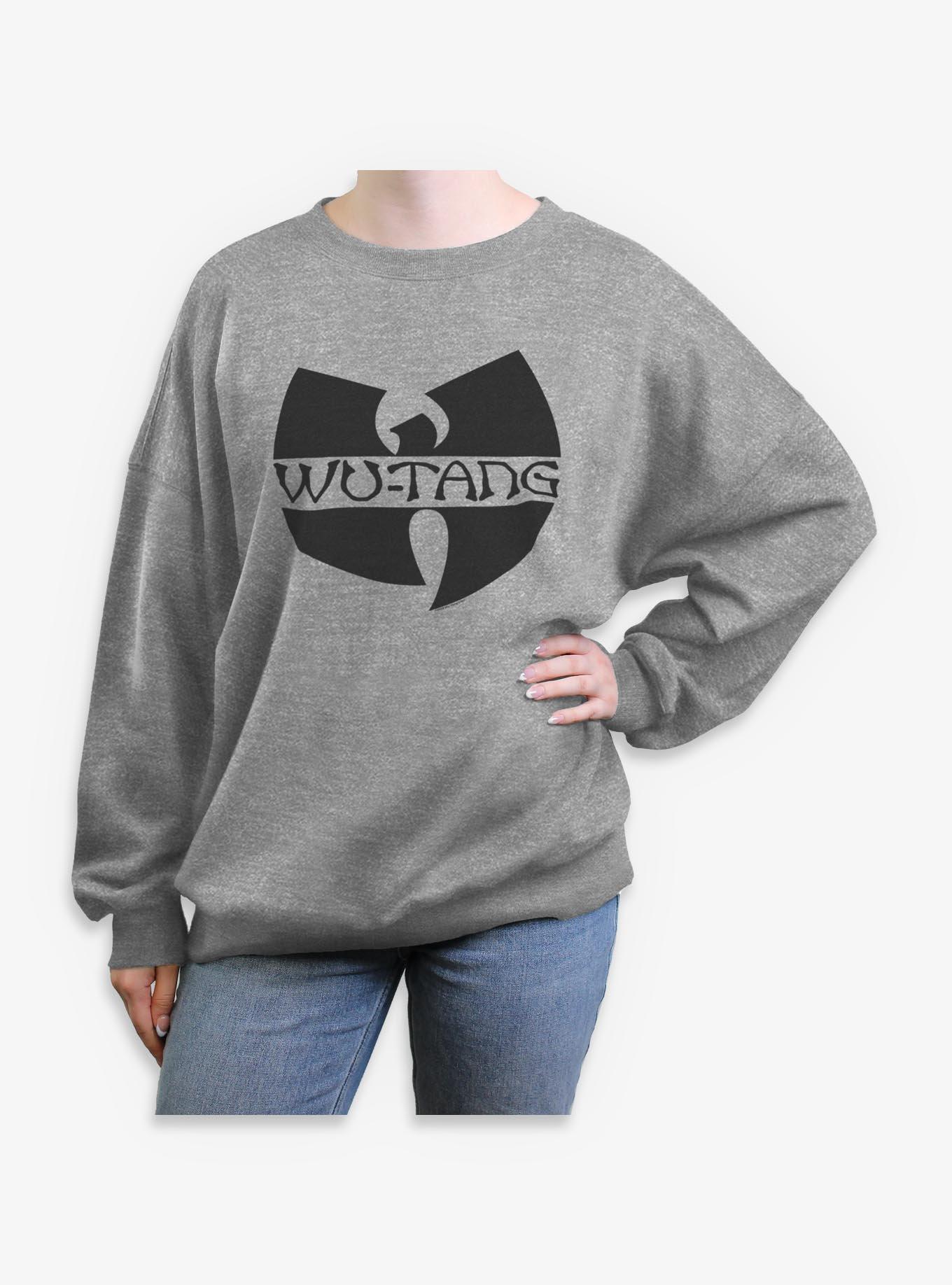Wu-Tang Clan Logo Girls Oversized Sweatshirt, , hi-res
