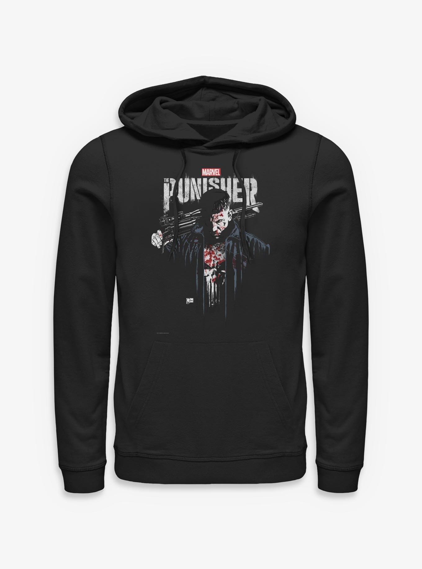 Marvel Punisher Downfall Hoodie, , hi-res