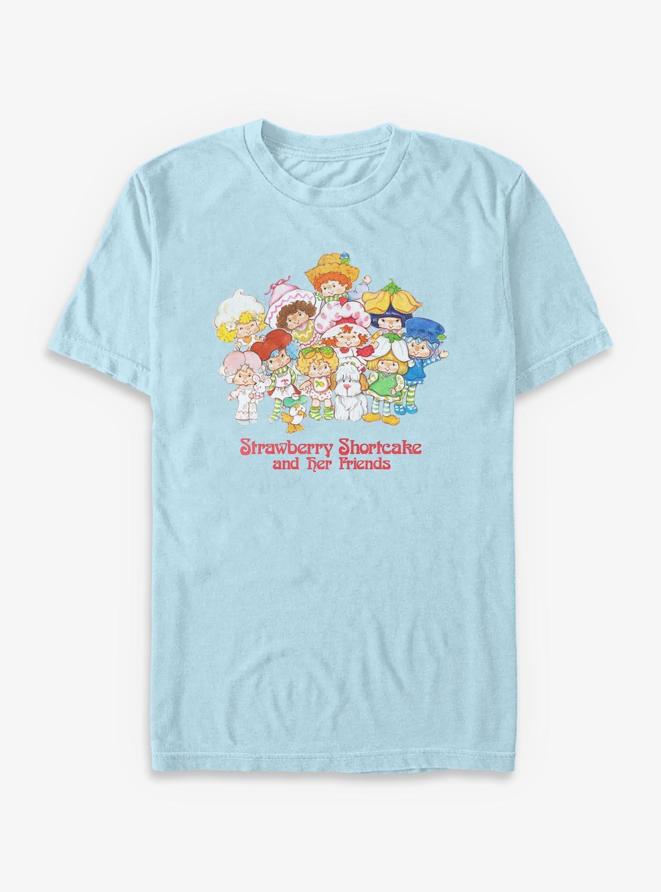 Strawberry Shortcake Strawberry And Her Friends Garment Dye T-Shirt, , hi-res