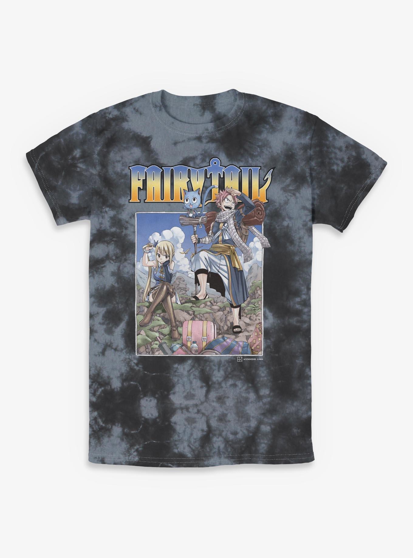 Fairy Tail On A Mission Tie-Dye T-Shirt, , hi-res