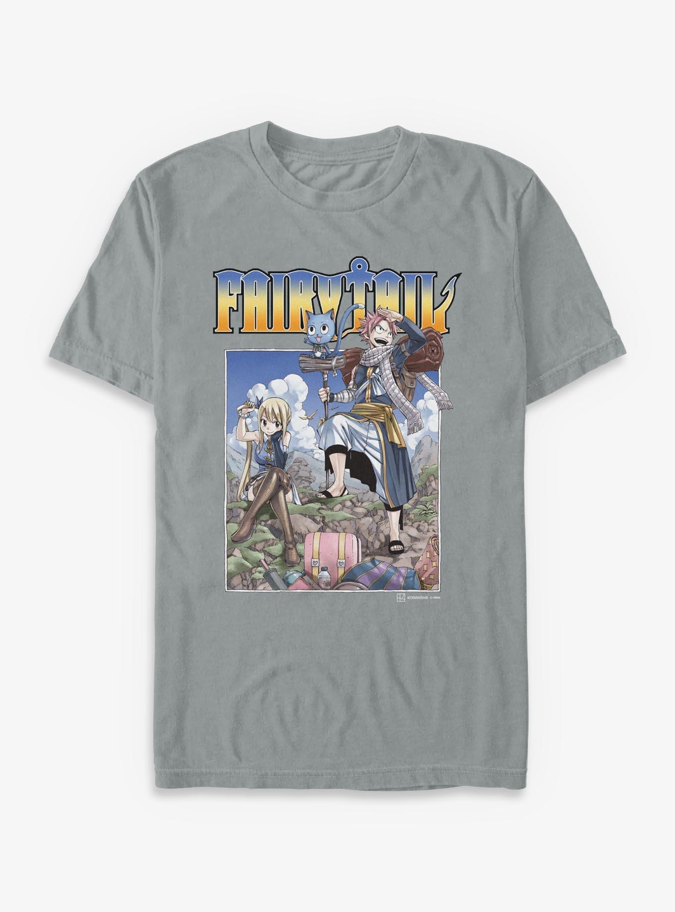 Fairy Tail On A Mission Garment Dye T-Shirt, , hi-res