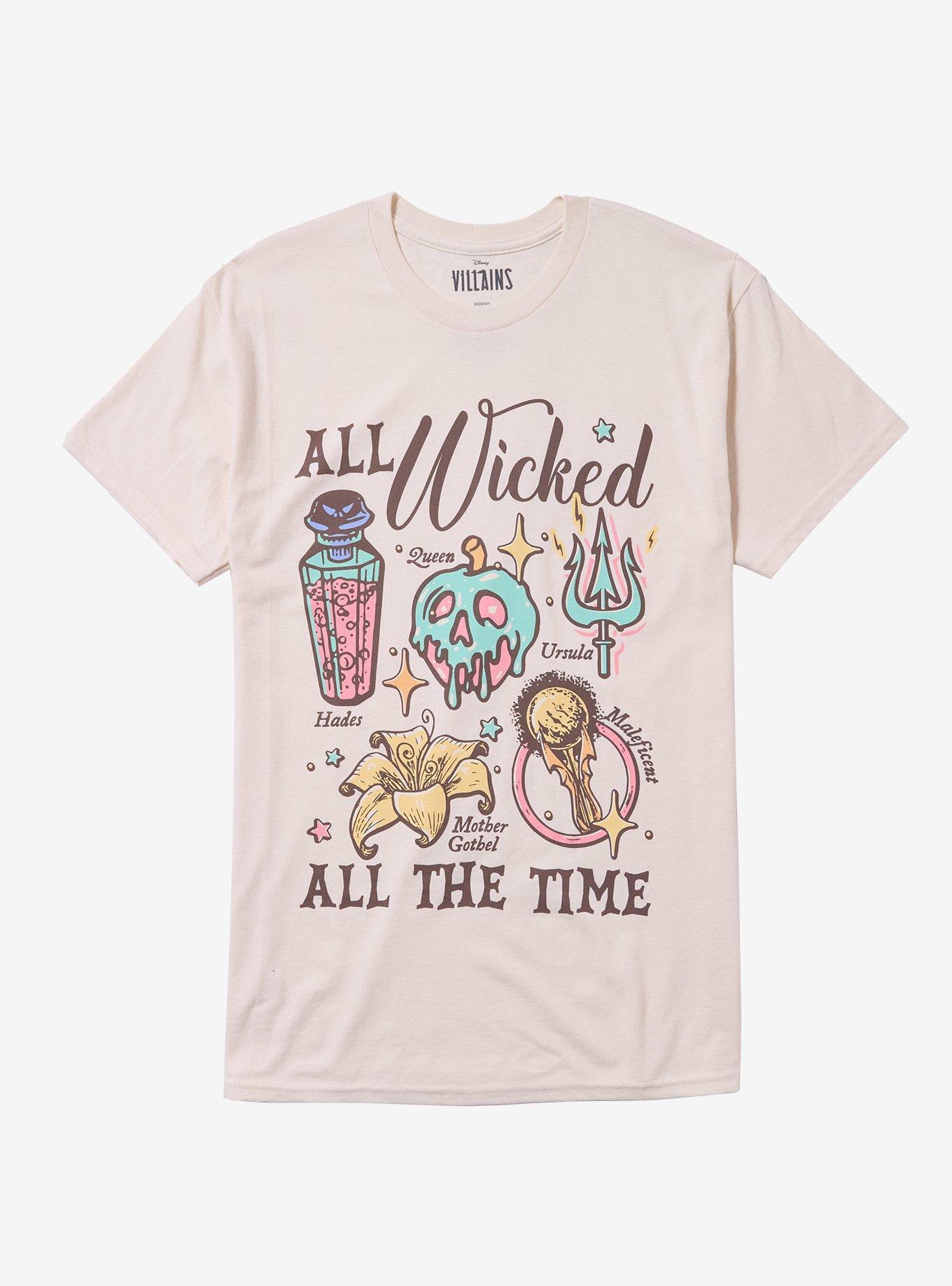 Disney Villains Icon Collage T-Shirt, , hi-res