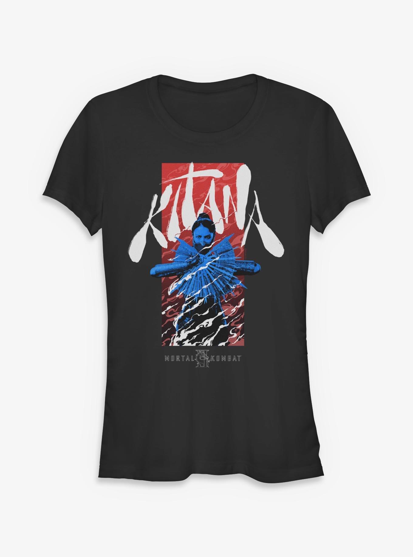 Mortal Kombat Kitana Girls T-Shirt, , hi-res