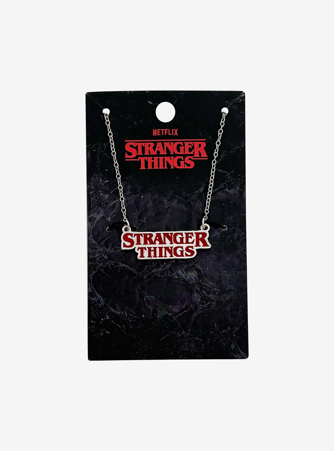Stranger Things Nameplate Necklace, , hi-res