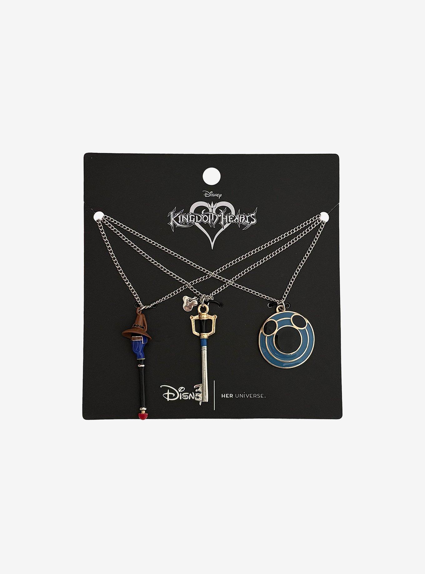 Her Universe Disney Kingdom Hearts Trio Necklace Set, , hi-res