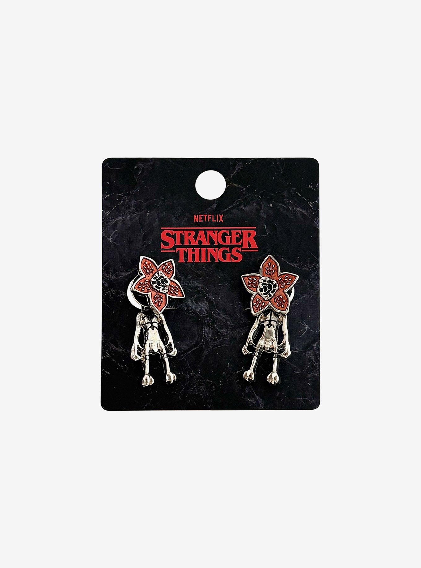 Stranger Things Demogorgon Front/Back Earrings, , hi-res