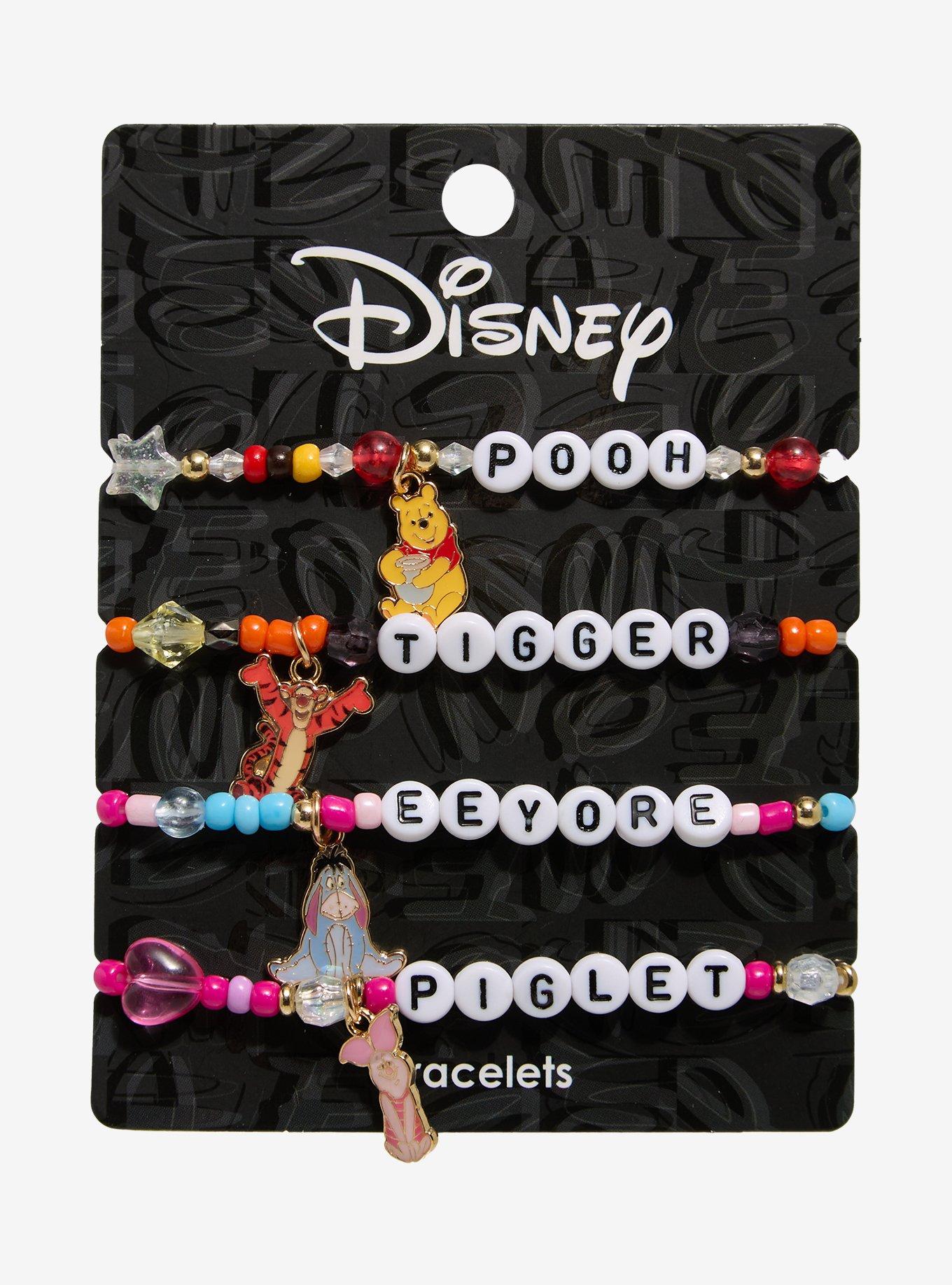 Disney Winnie The Pooh Character Bead Bracelet Set, , hi-res