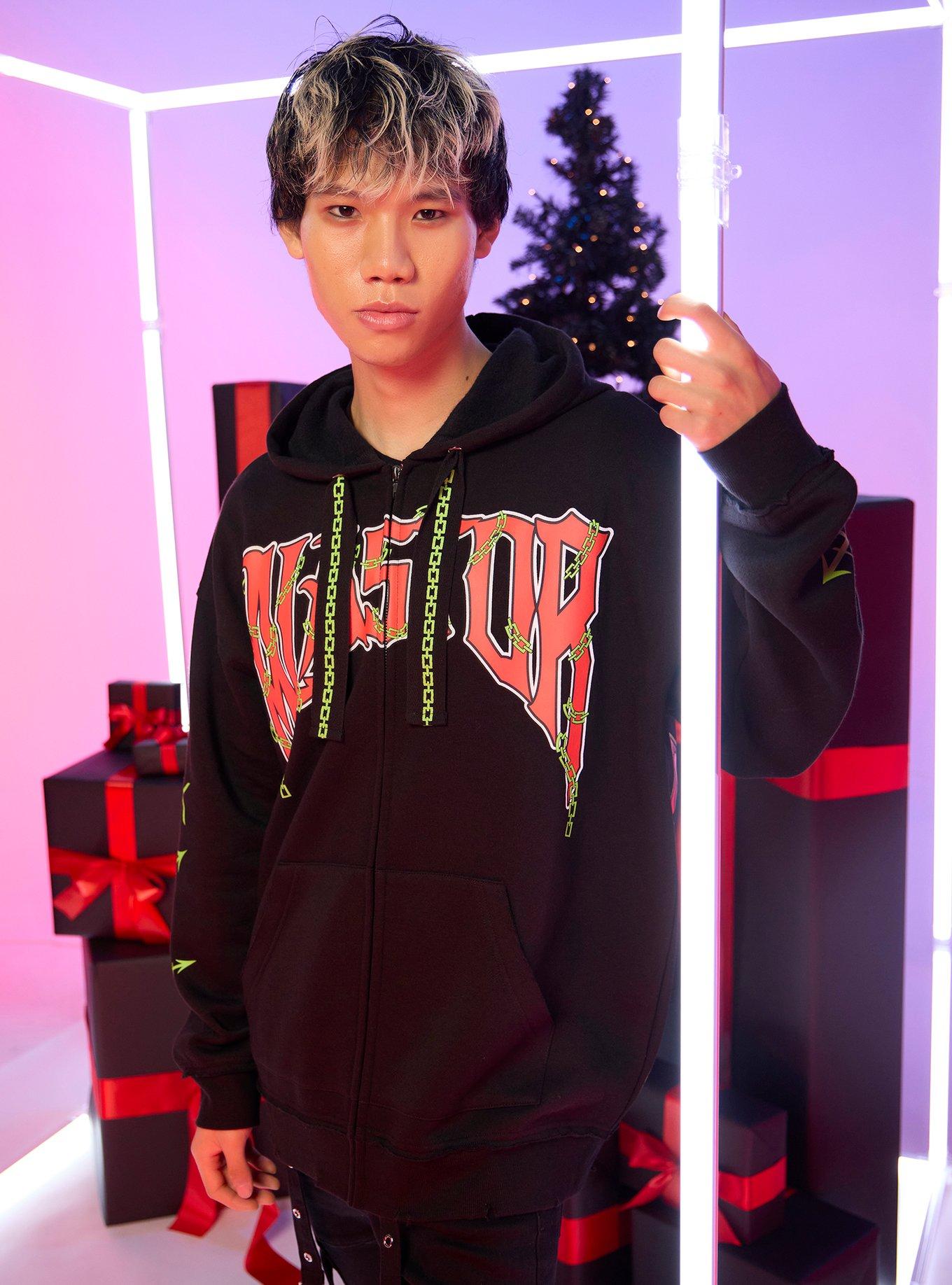 Hazbin Hotel Alastor Chain Hoodie, , hi-res