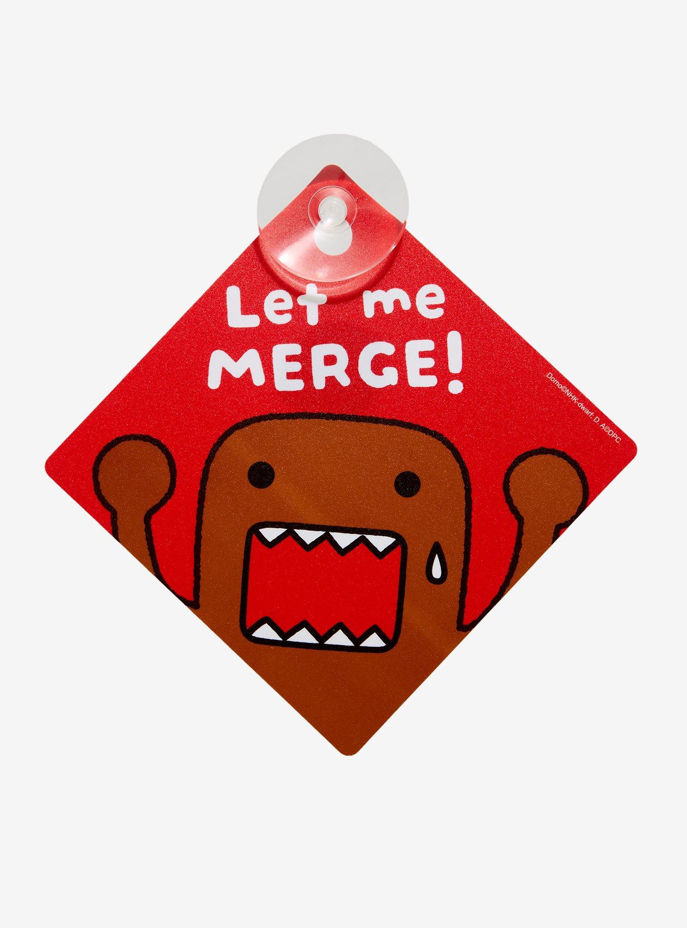 Domo Merge Window Cling Hot Topic Exclusive, , hi-res
