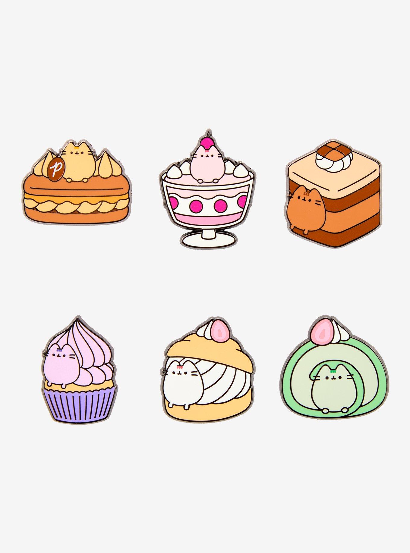 Pusheen Desserts Blind Box Enamel Pin, , hi-res
