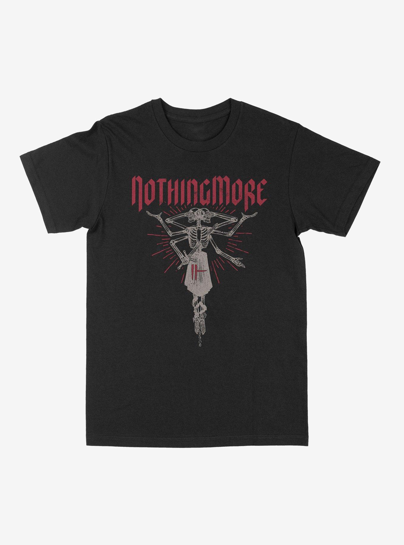 Nothing More Six-Armed Skeleton T-Shirt, , hi-res