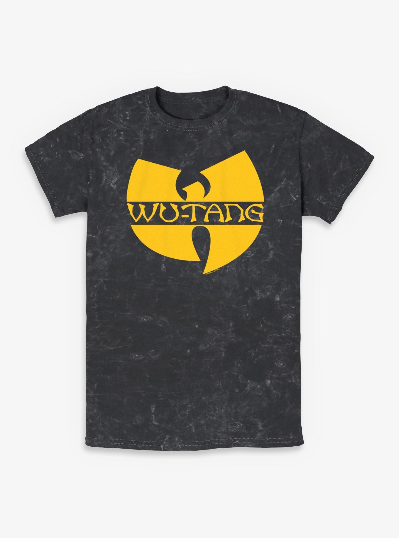 Wu-Tang Logo  Mineral Wash T-Shirt, , hi-res